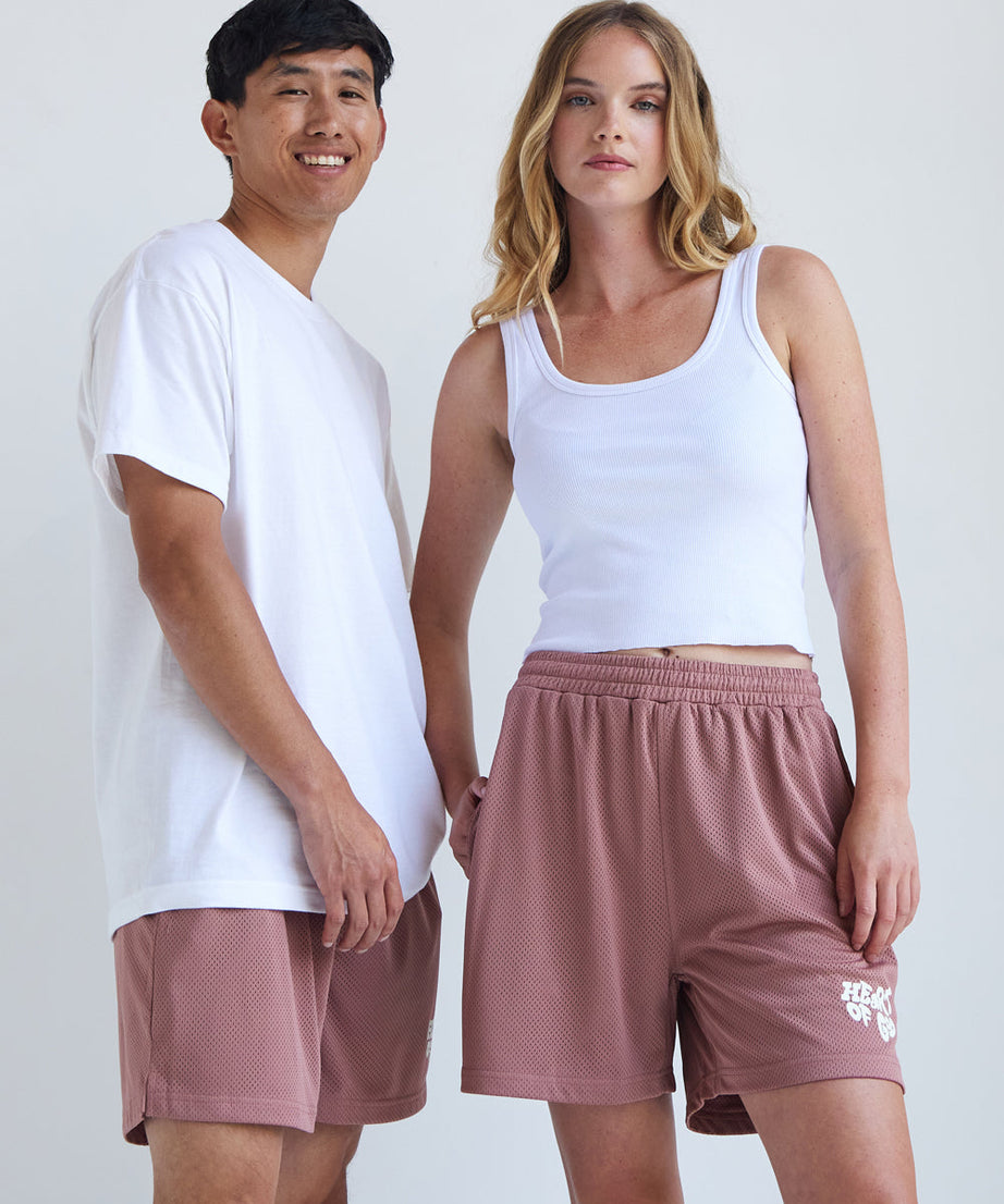 Heart of God Unisex Mesh Shorts
