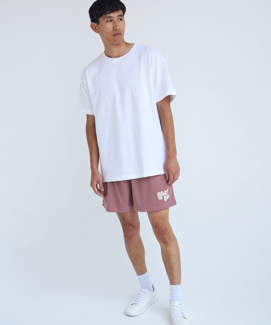 Heart of God Unisex Mesh Shorts