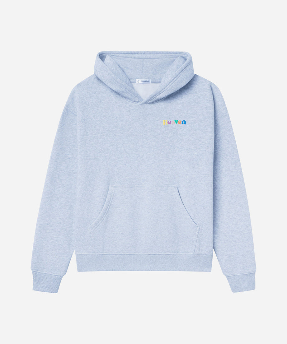 Heaven Heather Grey Unisex Hoodie