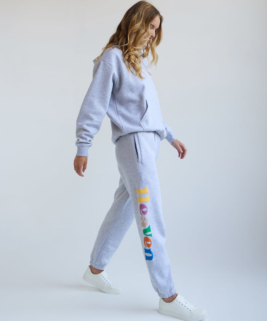Heaven Heather Grey Unisex Hoodie