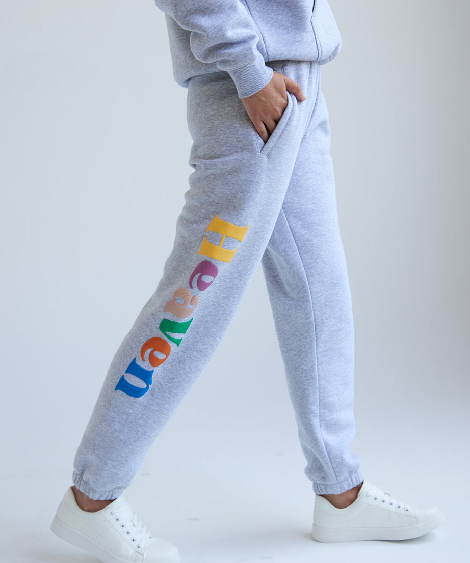 Heaven Heather Grey Unisex Sweatpant