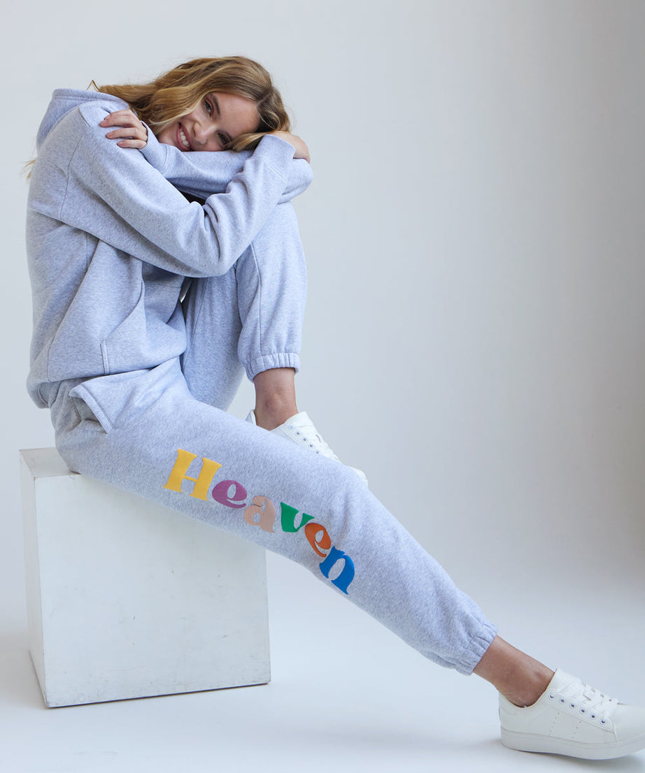 Heaven Heather Grey Unisex Sweatpant