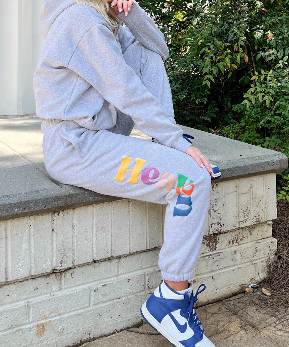 Heaven Heather Grey Unisex Sweatpant