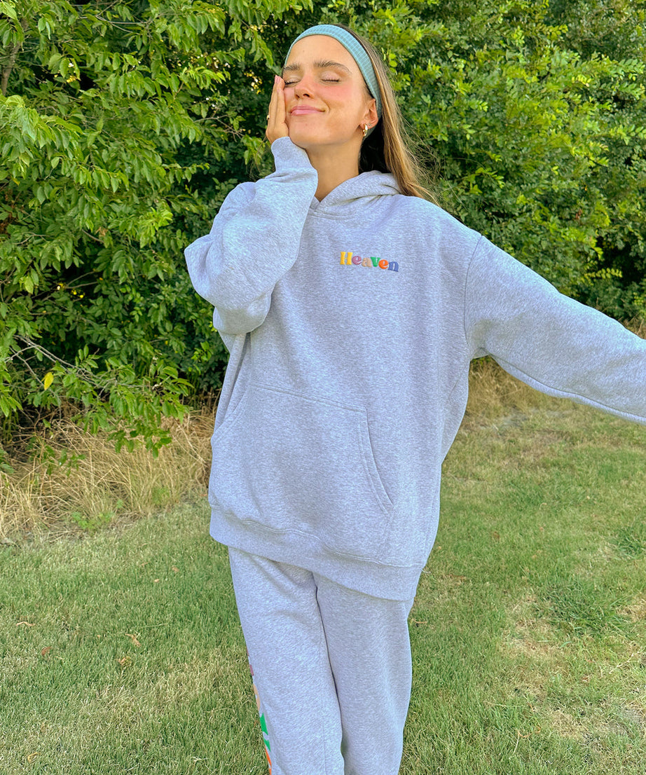 Heaven Heather Grey Unisex Sweatpant
