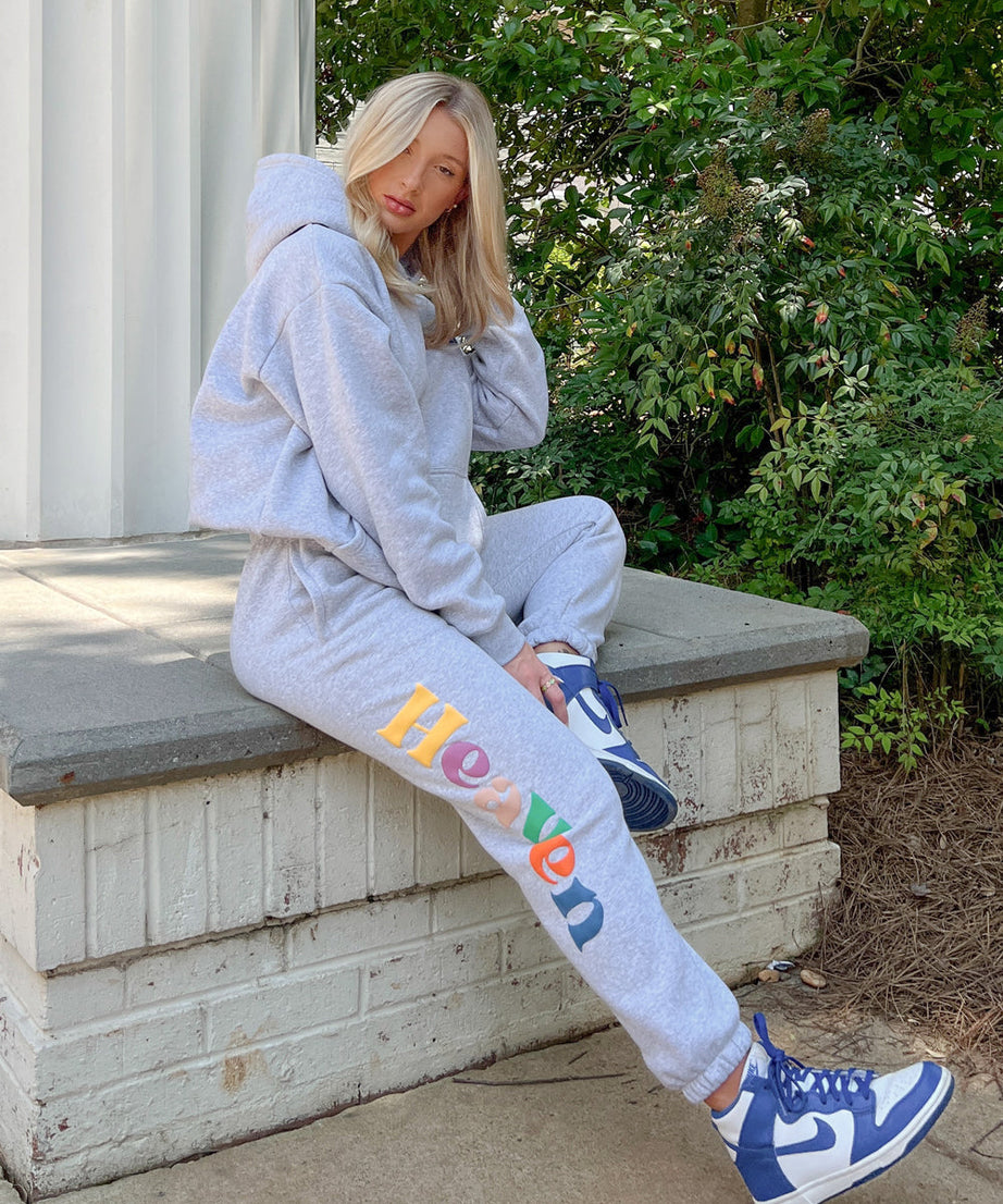 Heaven Heather Grey Unisex Sweatpant