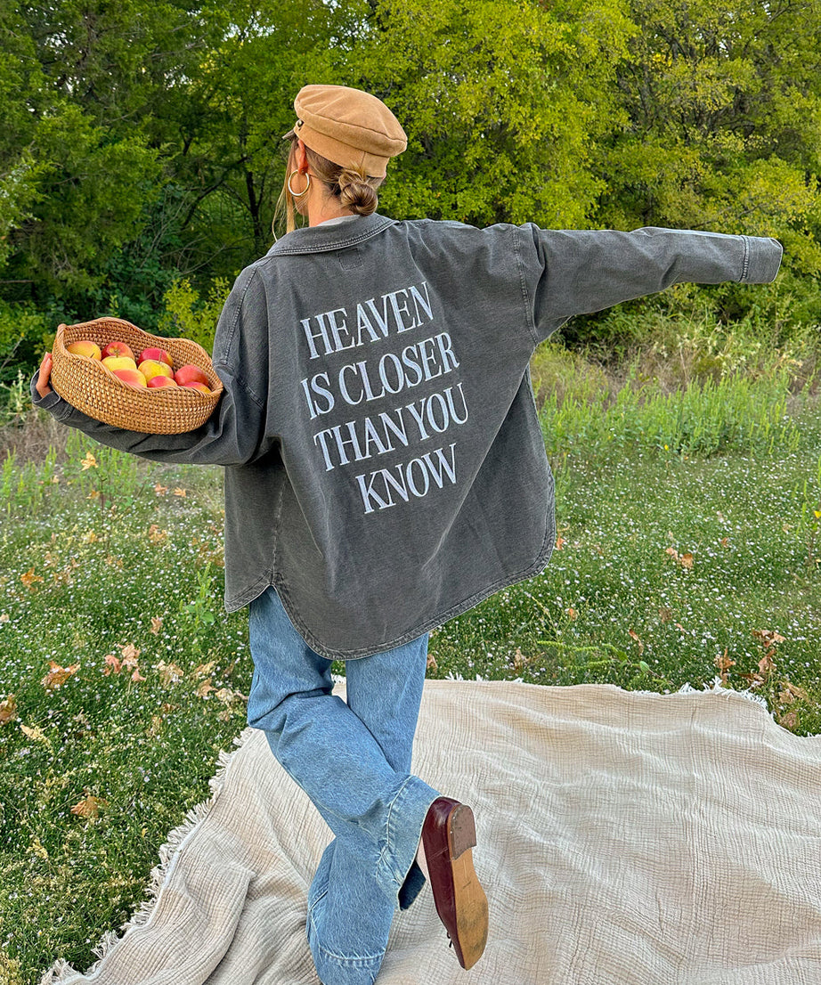 Heaven Is Closer Shacket