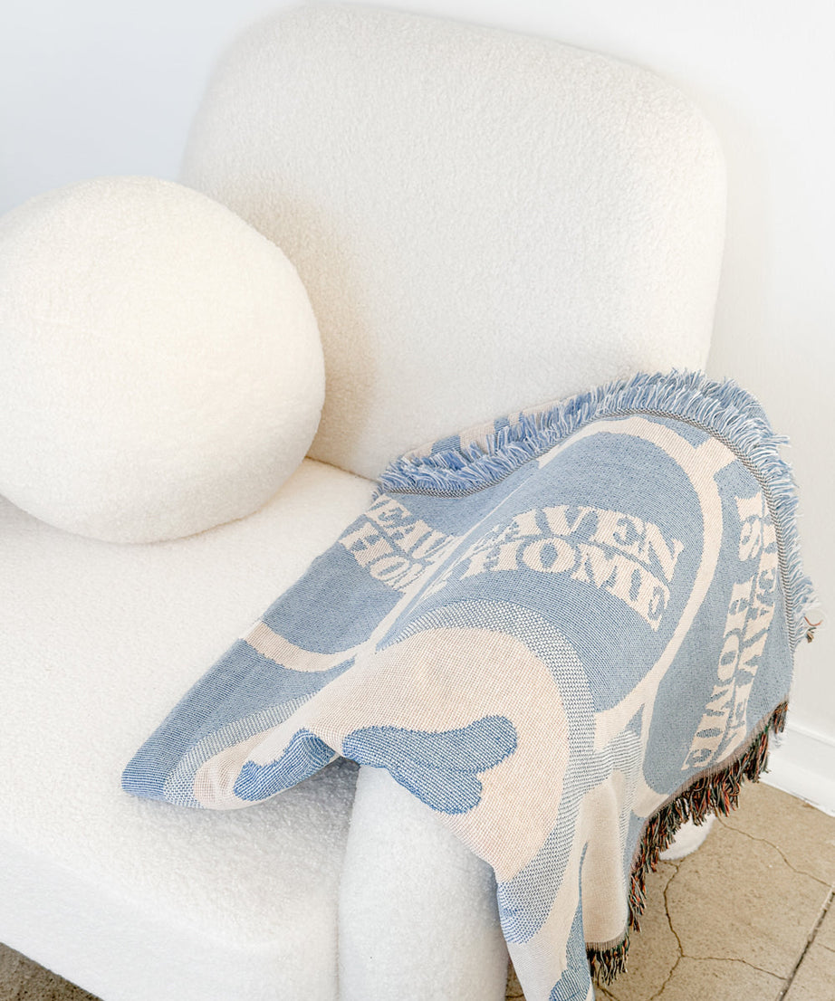 Heaven Is Home Throw Blanket