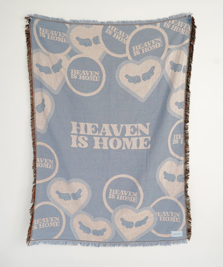 Heaven Is Home Throw Blanket