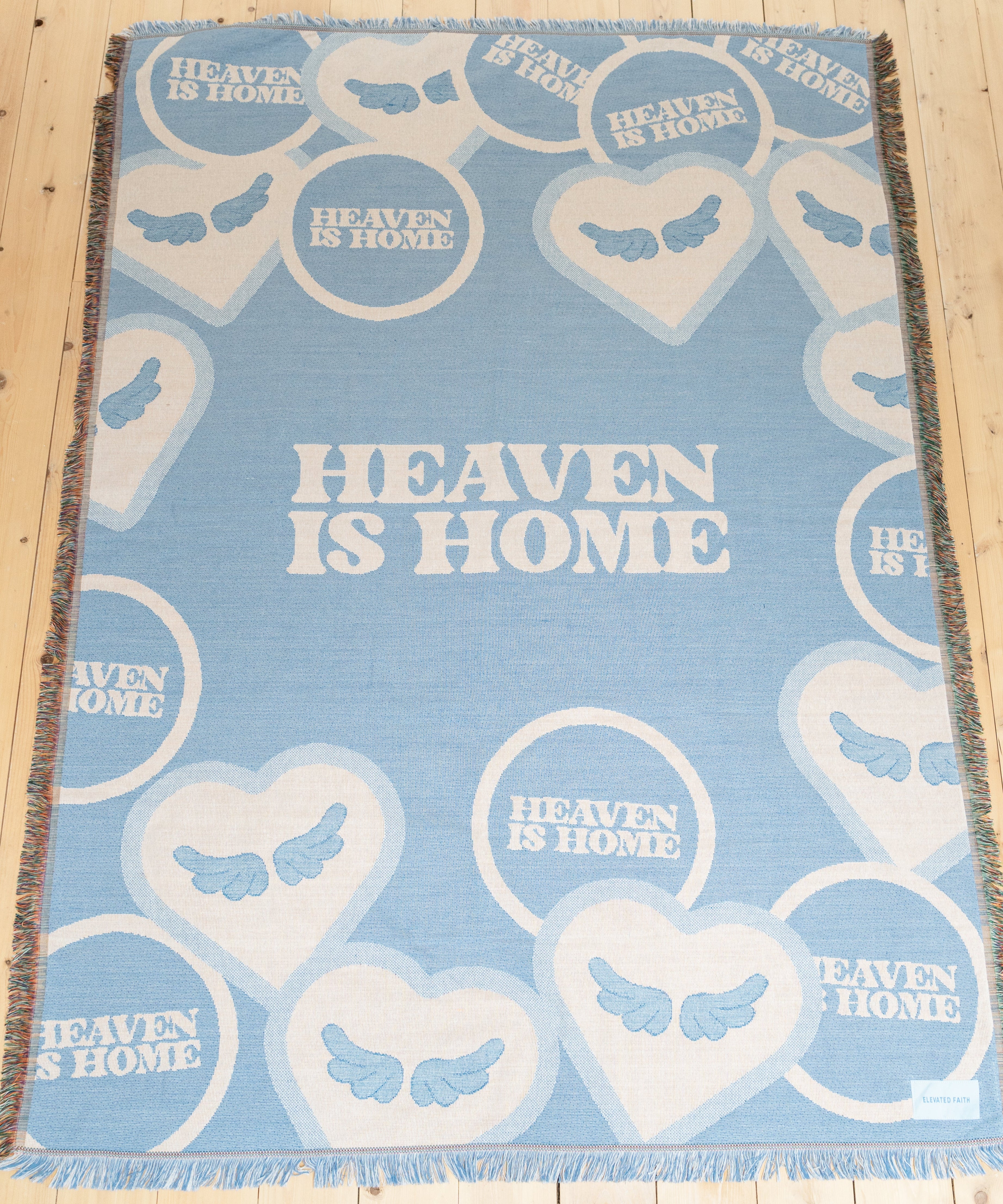 Heaven Is Home Throw Blanket