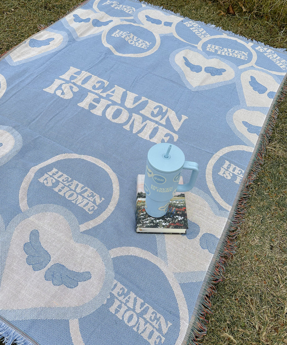 Heaven Is Home Throw Blanket