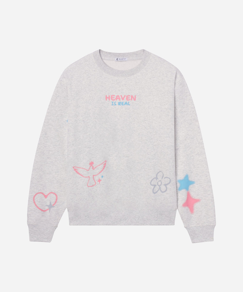 Heaven Is Real Unisex Crewneck
