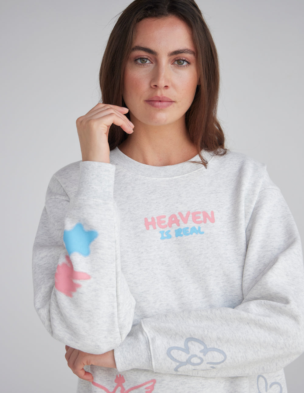 Heaven Is Real Unisex Crewneck
