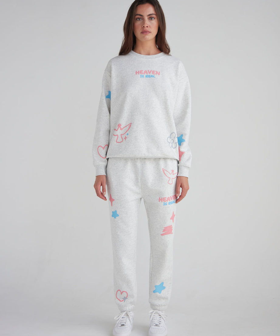 Heaven Is Real Unisex Crewneck