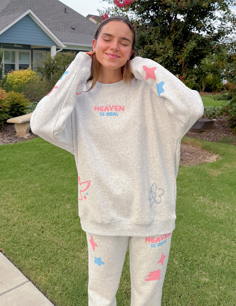 Heaven Is Real Unisex Crewneck