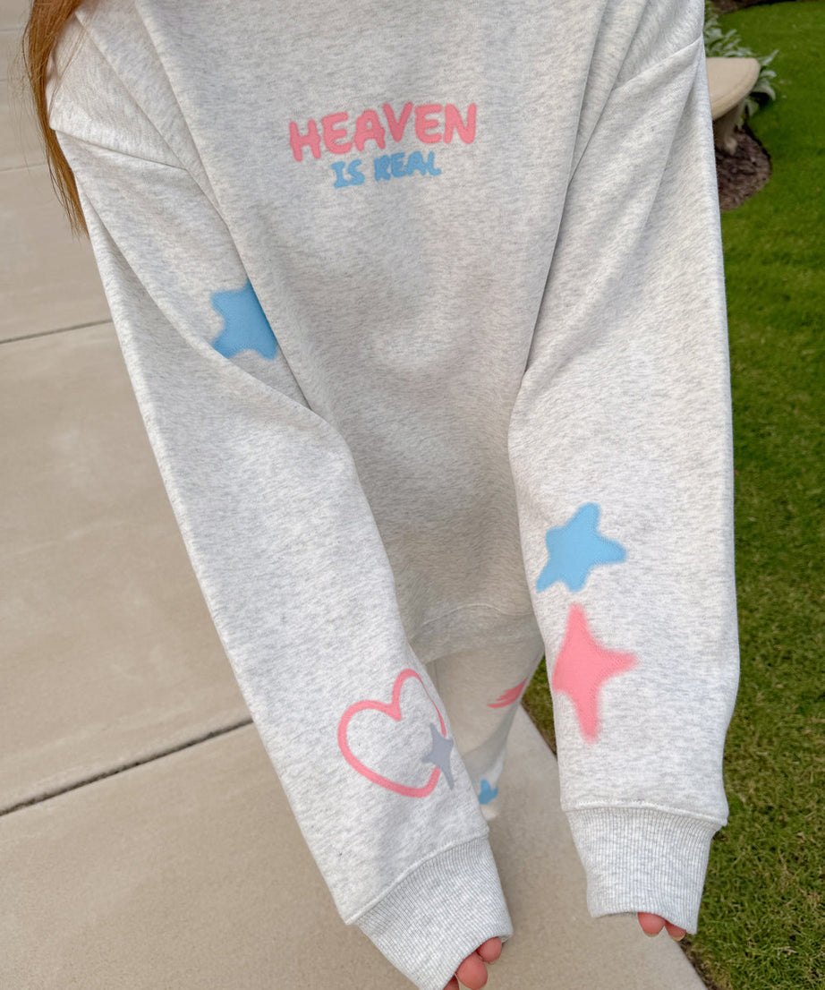 Heaven Is Real Unisex Crewneck