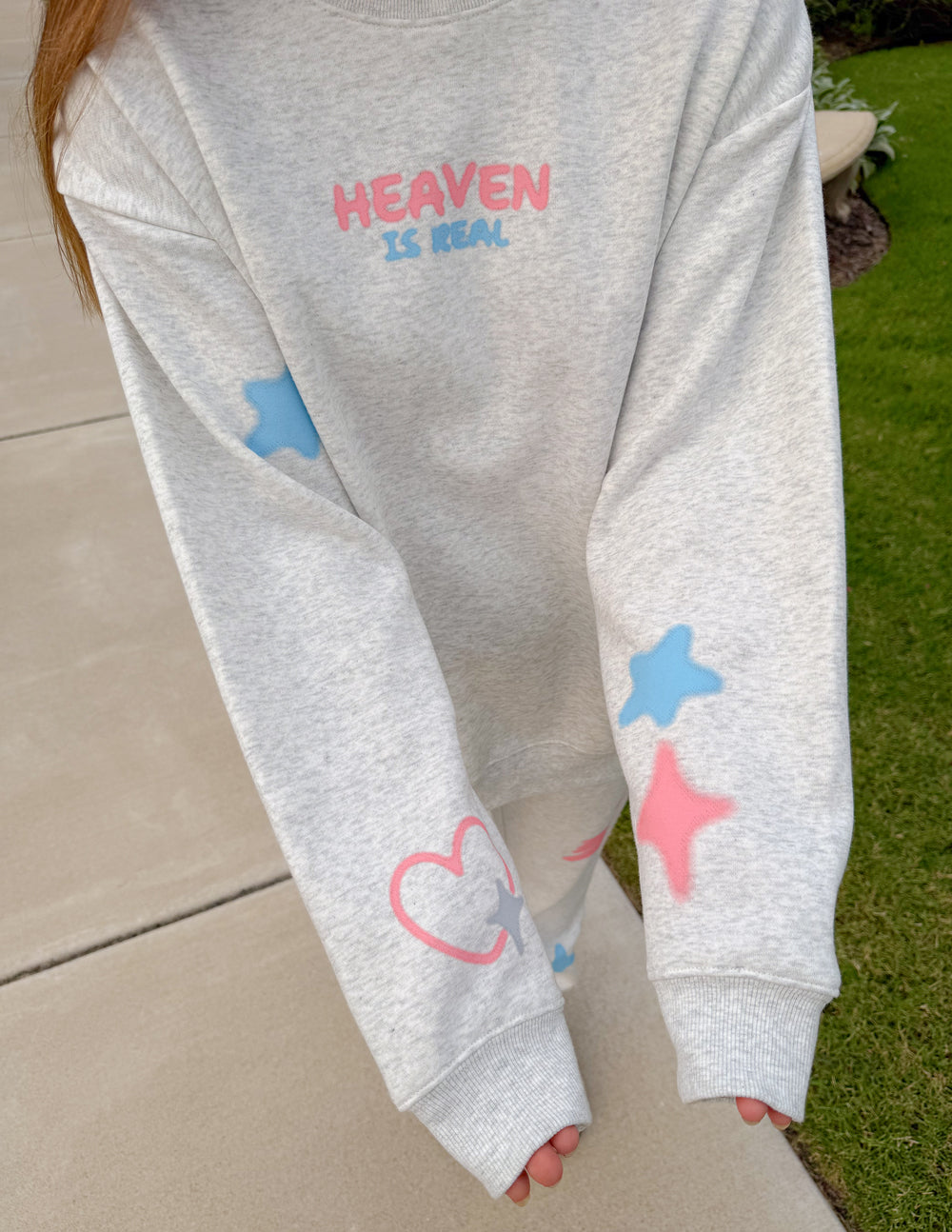 Heaven Is Real Unisex Crewneck