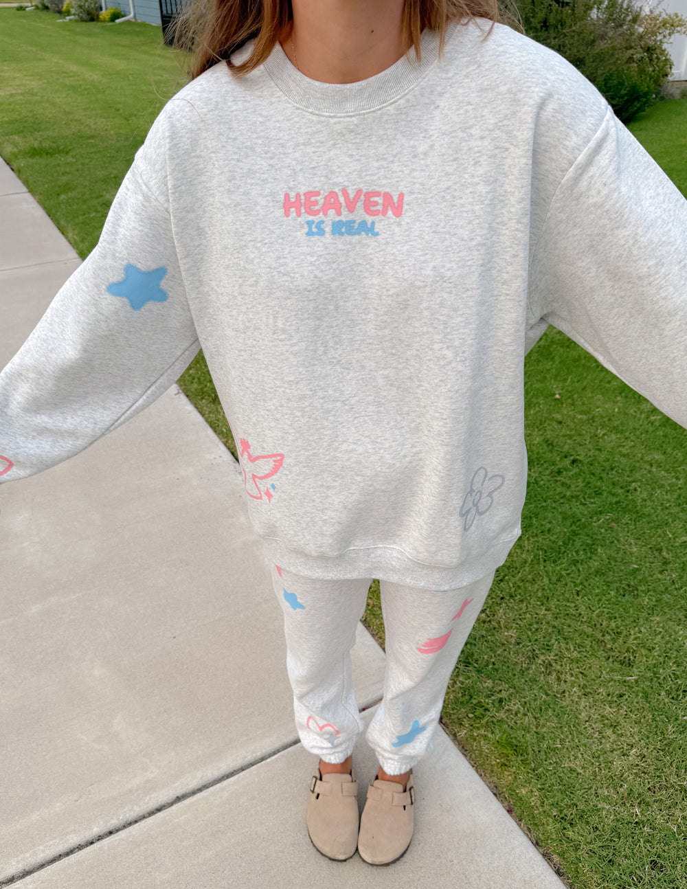 Heaven Is Real Unisex Crewneck
