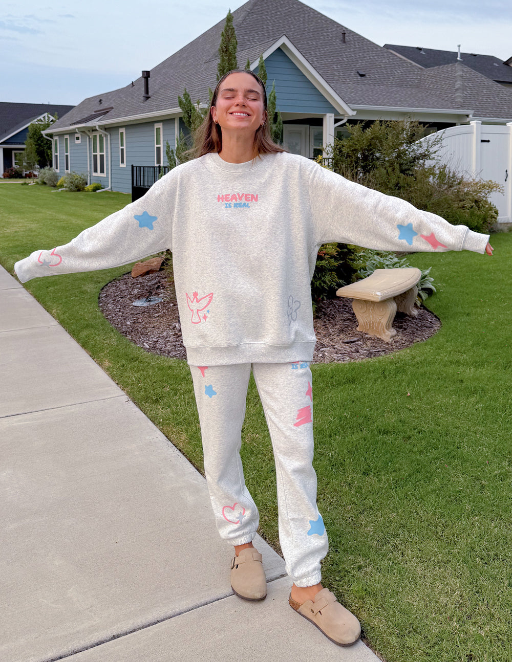 Heaven Is Real Unisex Crewneck