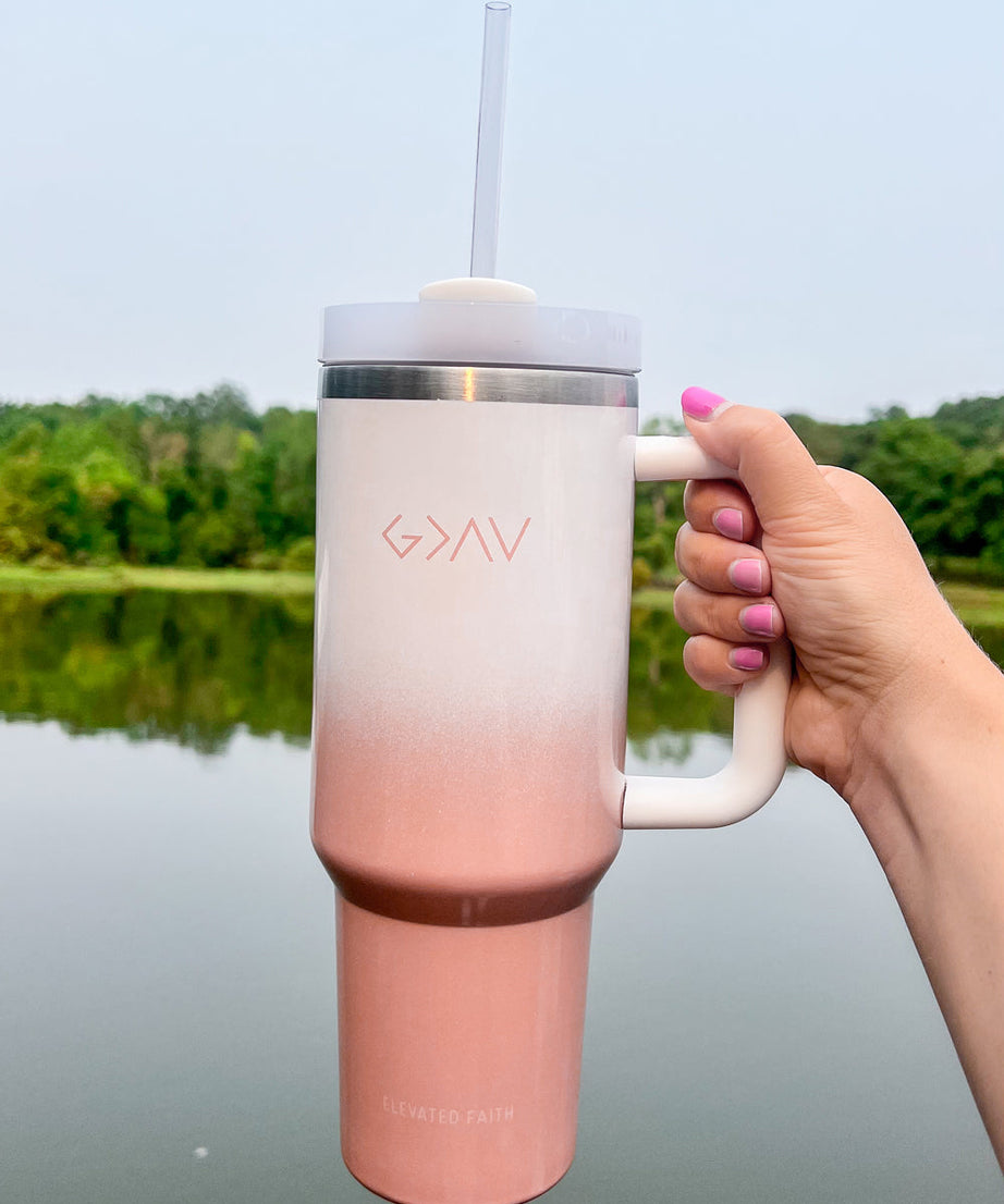 Highs and Lows 40-oz-Becher