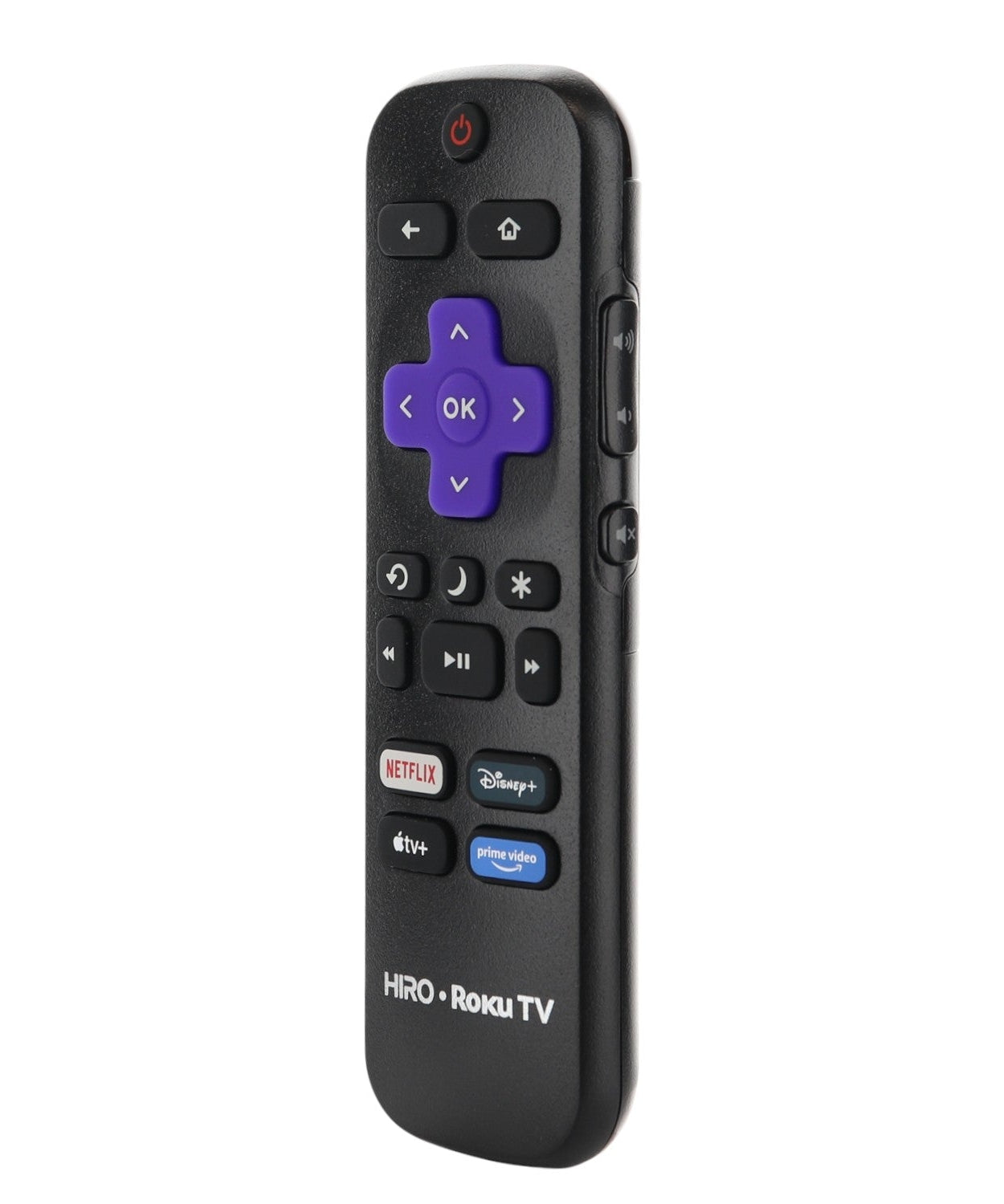HIRO RC-ALIR Roku Streaming TV Remote Control | IR | Netflix | Disney+ | Apple TV+ | Prime Video - 3026000289