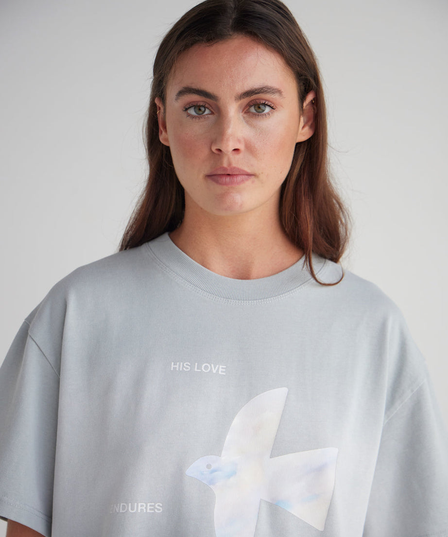 His Love Endures Forever Heavyweight Tee