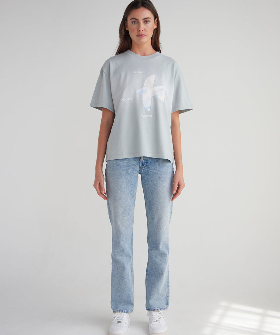 His Love Endures Forever Heavyweight Tee