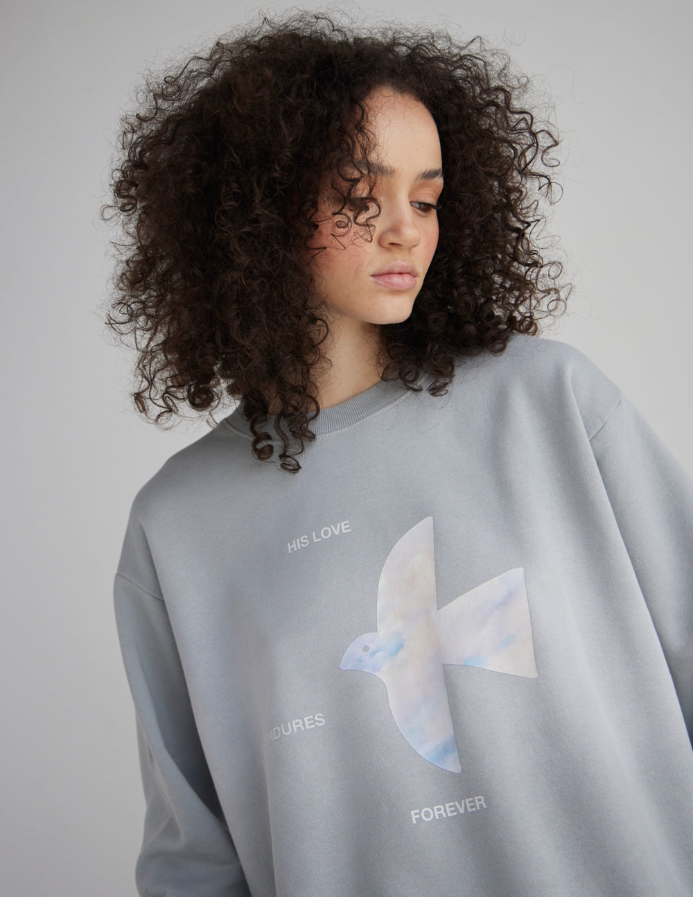 His Love Endures Forever Unisex Crewneck