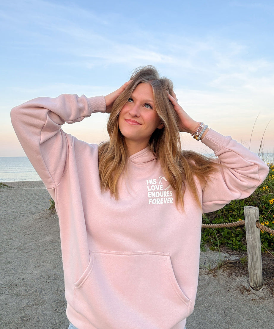His Love Endures Forever Unisex Hoodie