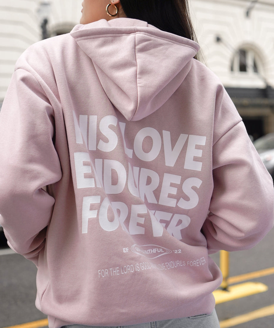 His Love Endures Forever Unisex Hoodie