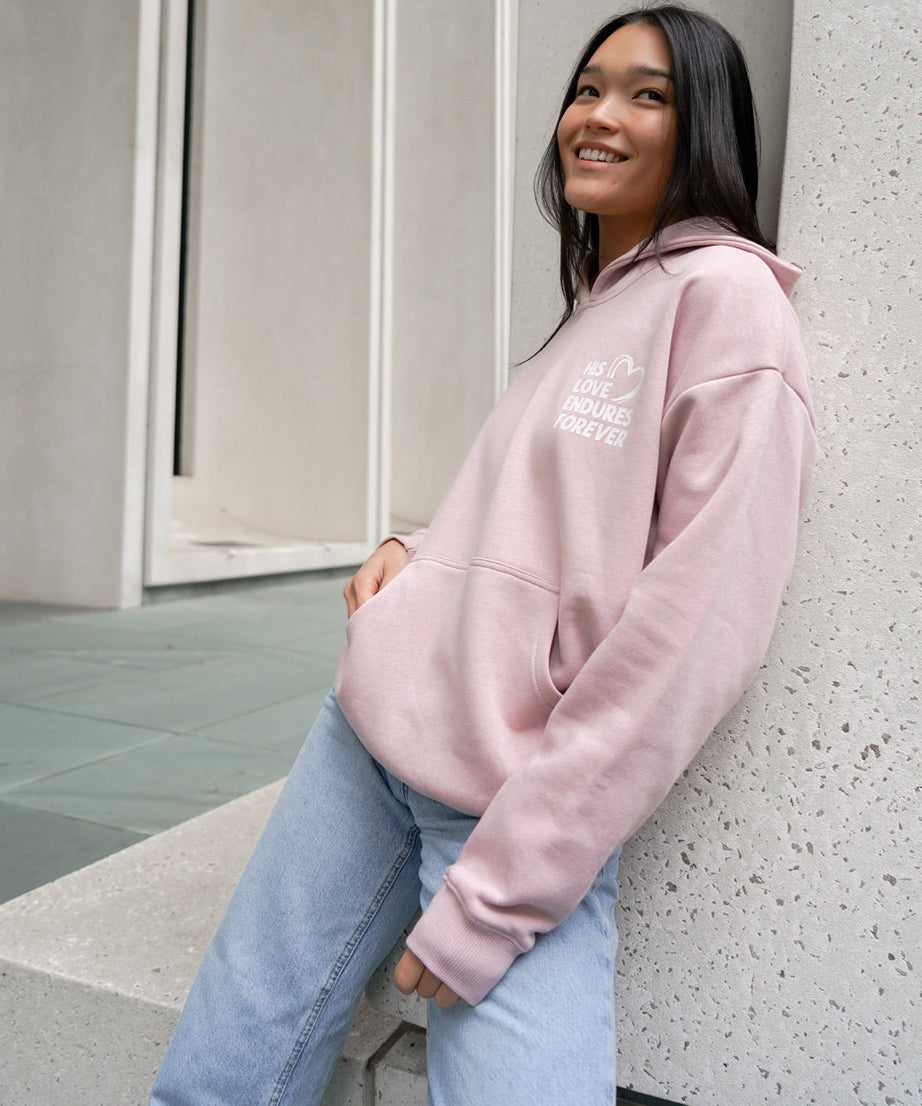 His Love Endures Forever Unisex Hoodie