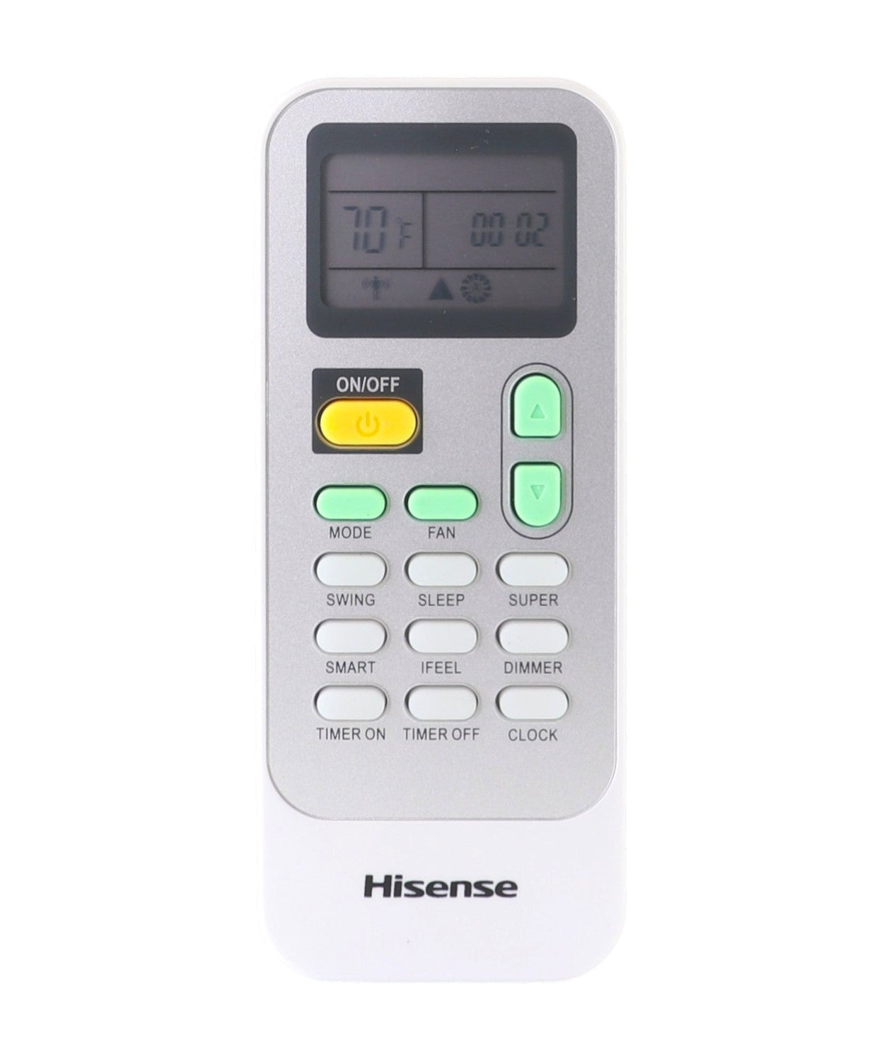 Hisense 1849621 Portable Air Conditioner Remote Control | LCD Screen | Temp control - 1849621