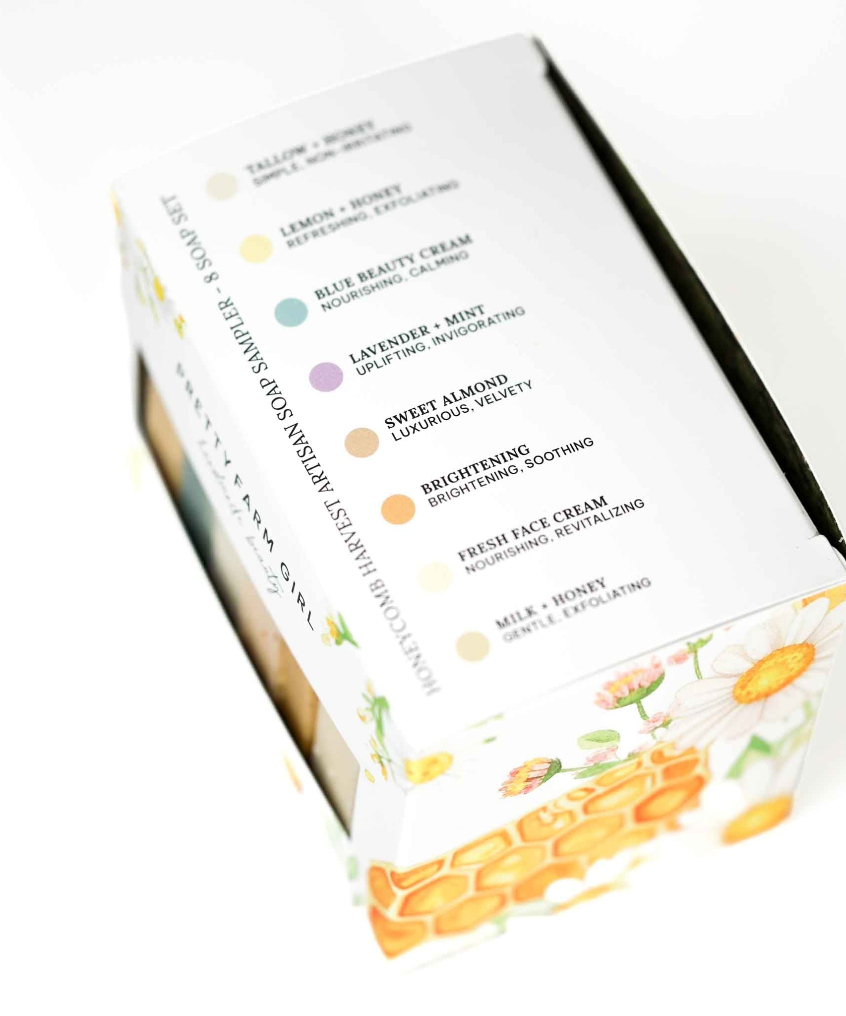 Honeycomb Harvest  Goat Milk & Tallow Soap Sampler