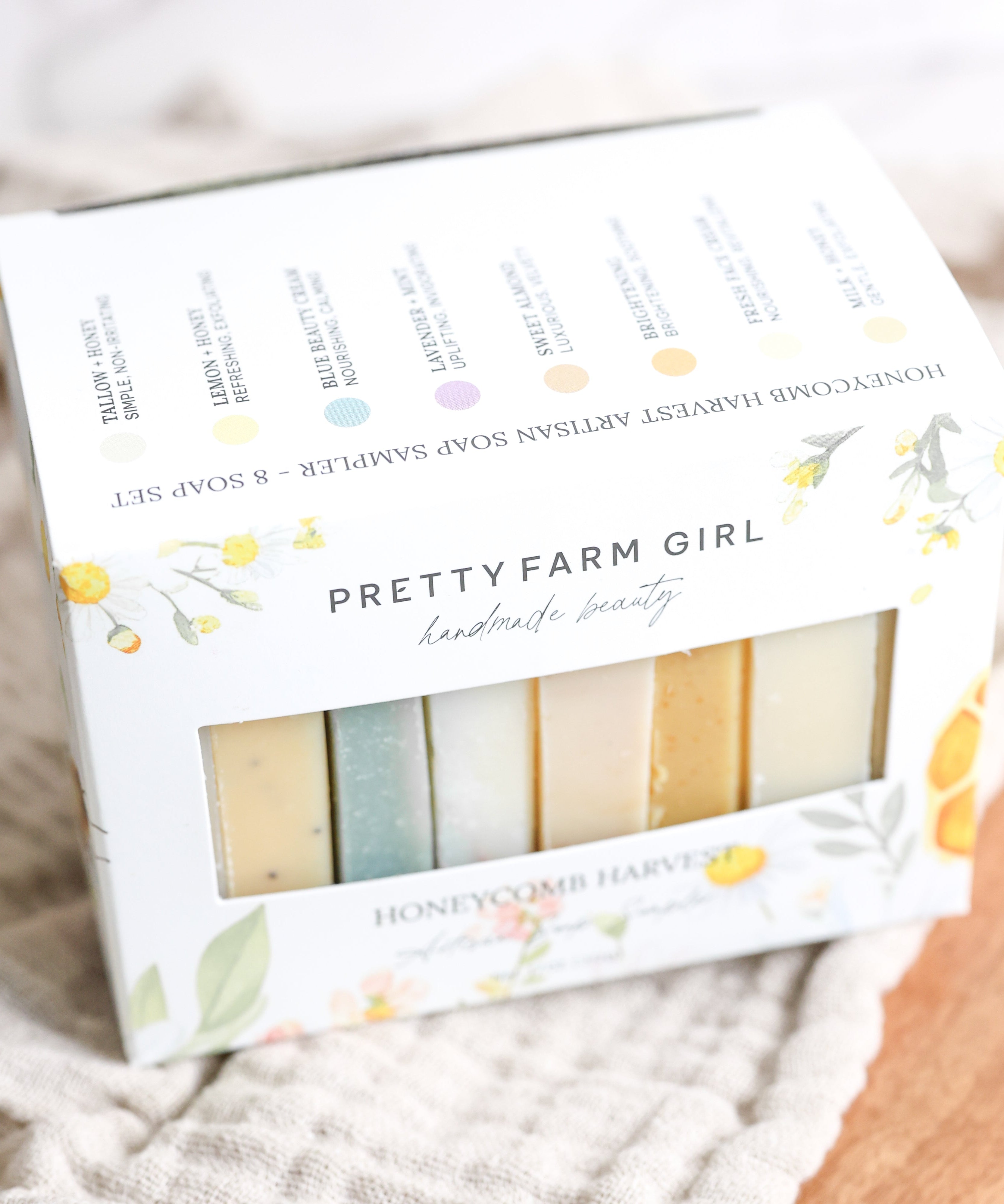 Honeycomb Harvest  Goat Milk & Tallow Soap Sampler