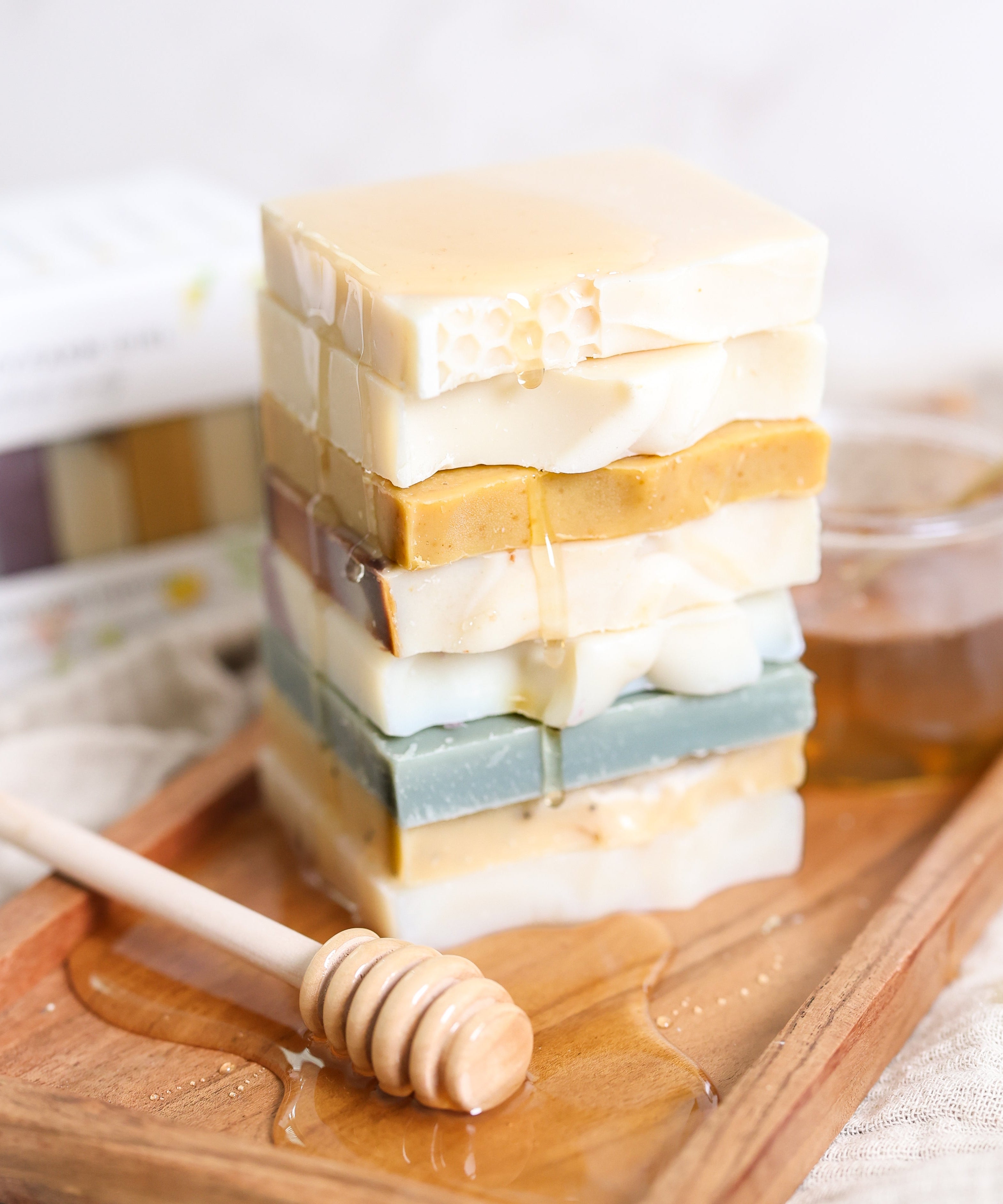 Honeycomb Harvest  Goat Milk & Tallow Soap Sampler