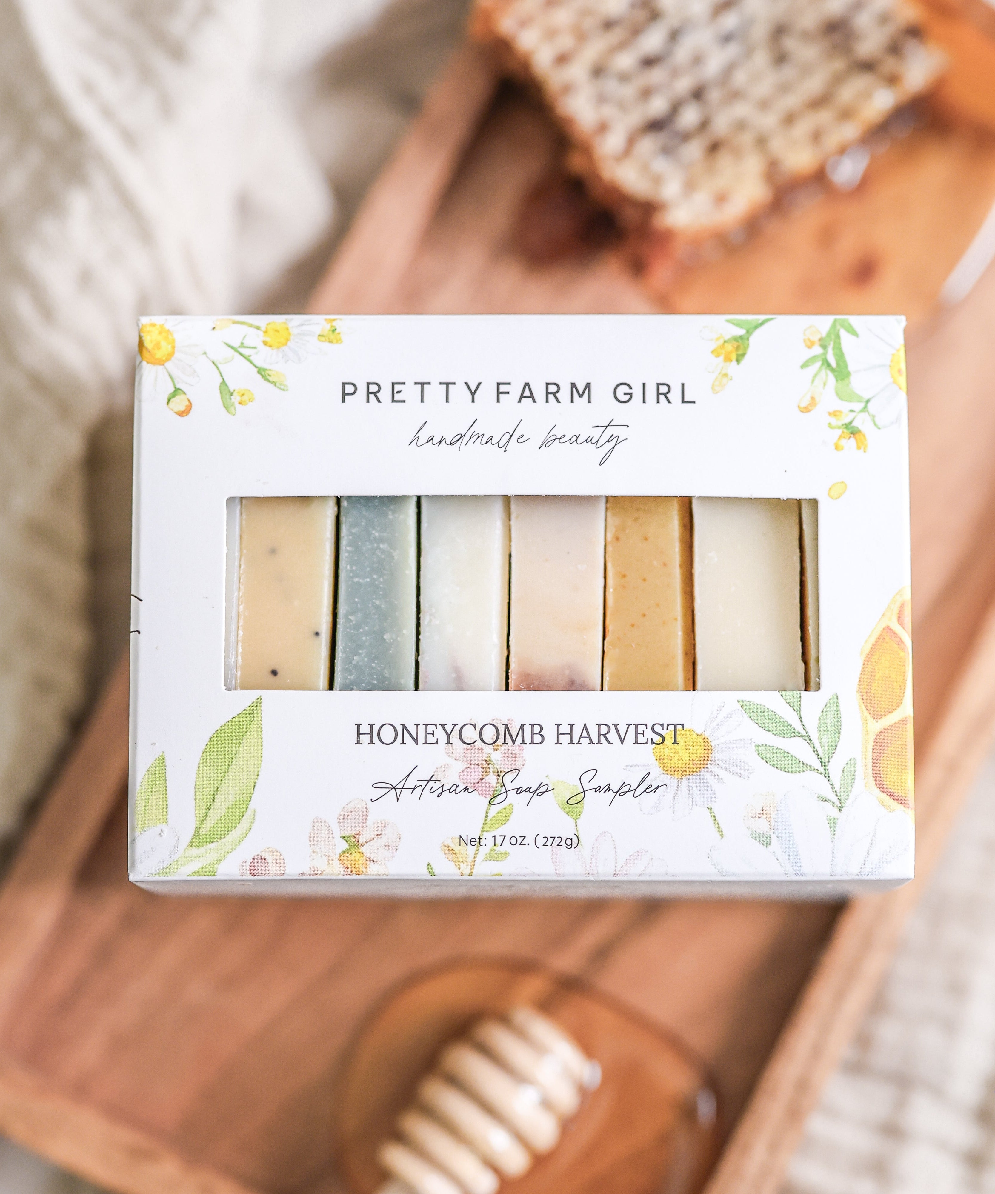 Honeycomb Harvest  Goat Milk & Tallow Soap Sampler