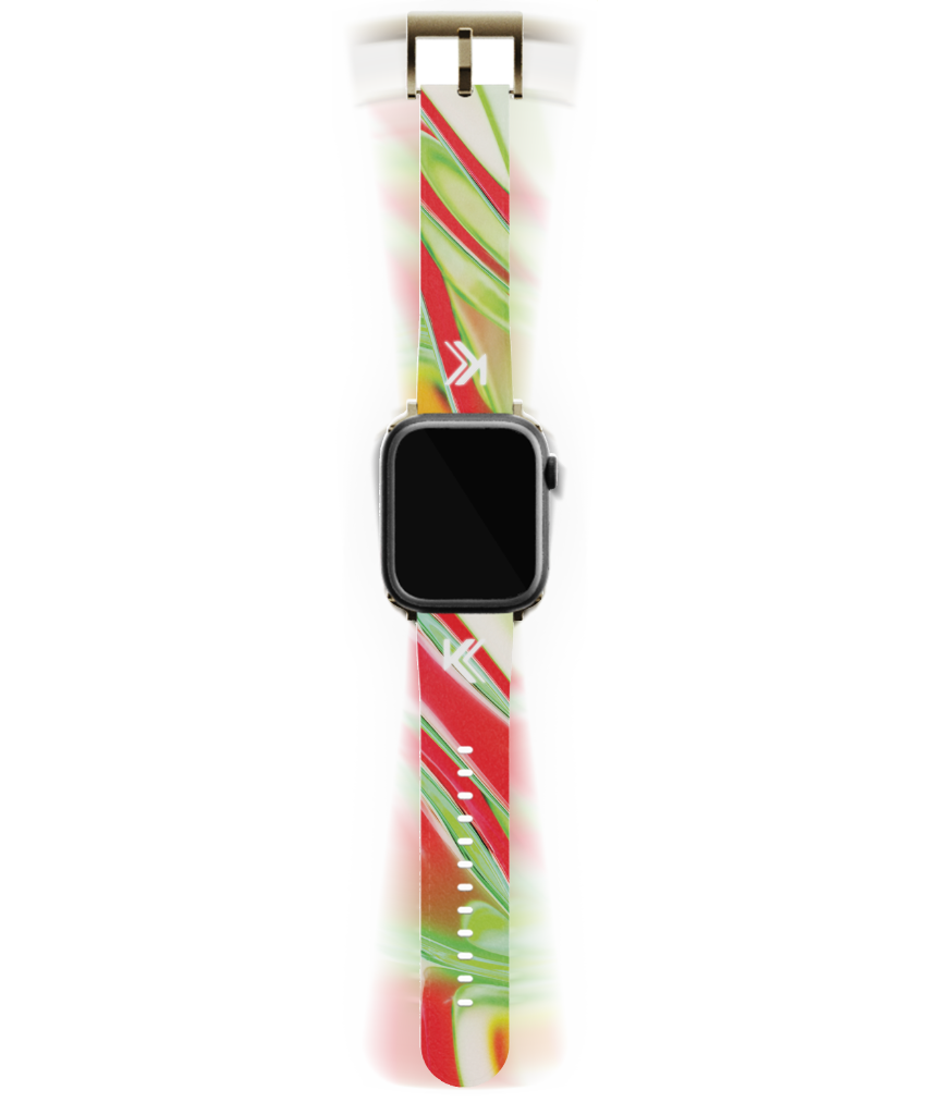 Heißes Limetten-Uhrenarmband