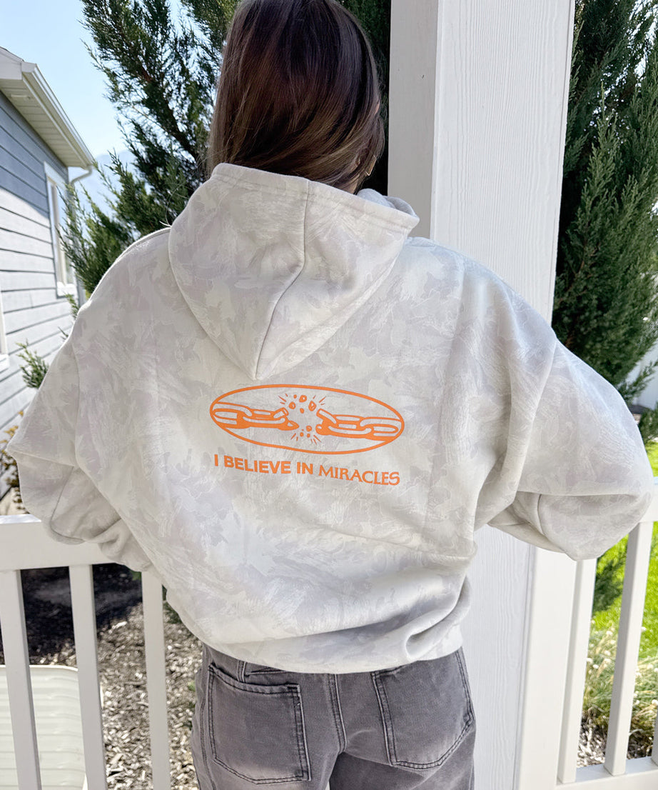 I Believe in Miracles Camo Unisex Hoodie
