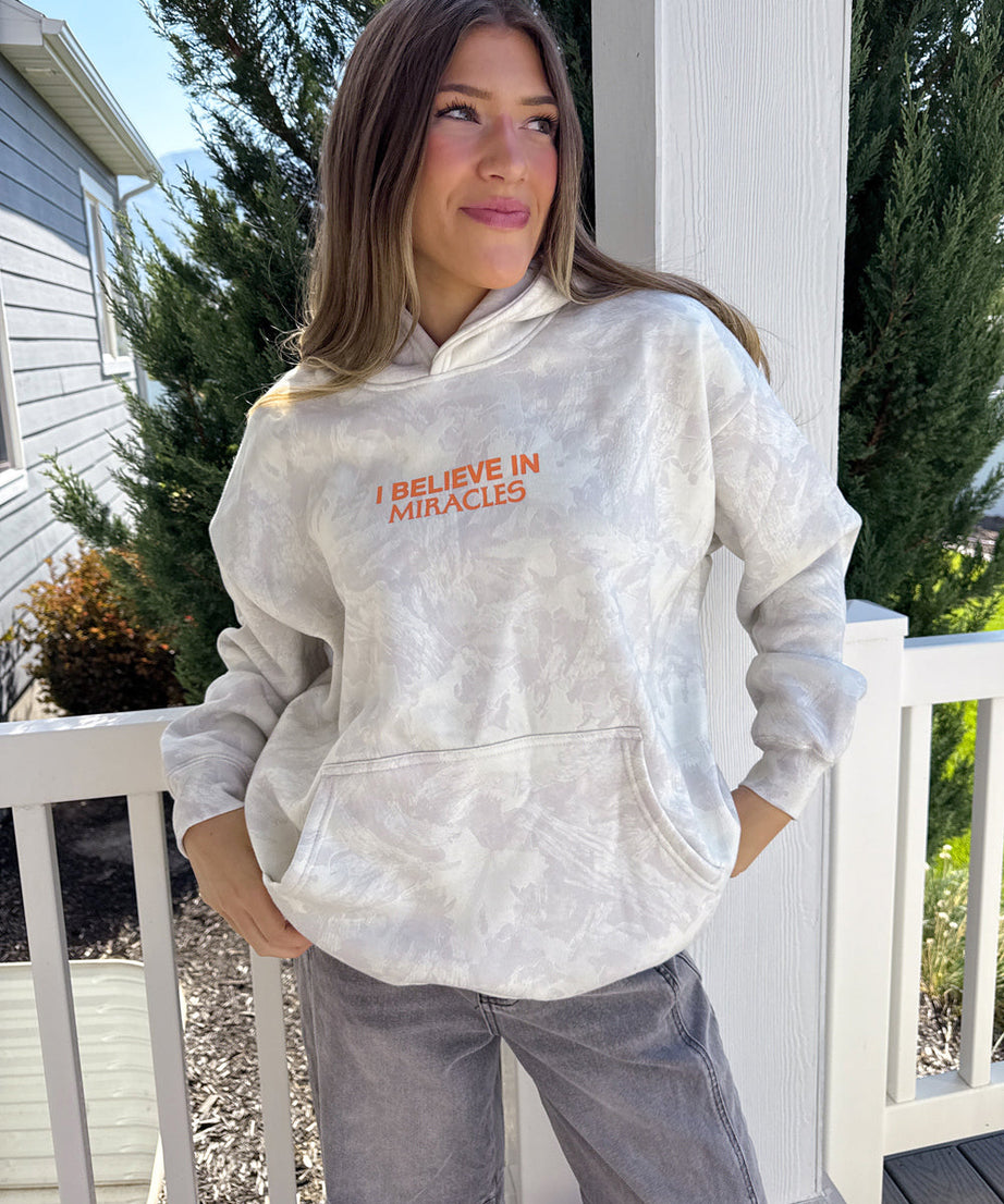 I Believe in Miracles Camo Unisex Hoodie