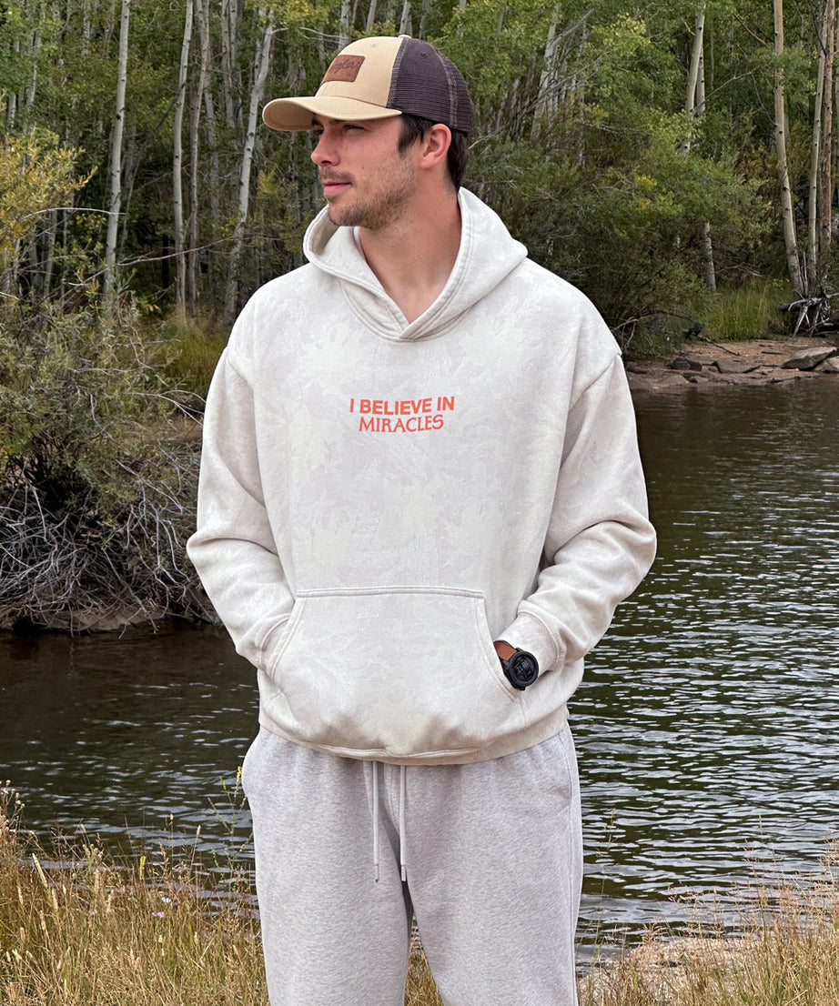 I Believe in Miracles Camo Unisex Hoodie