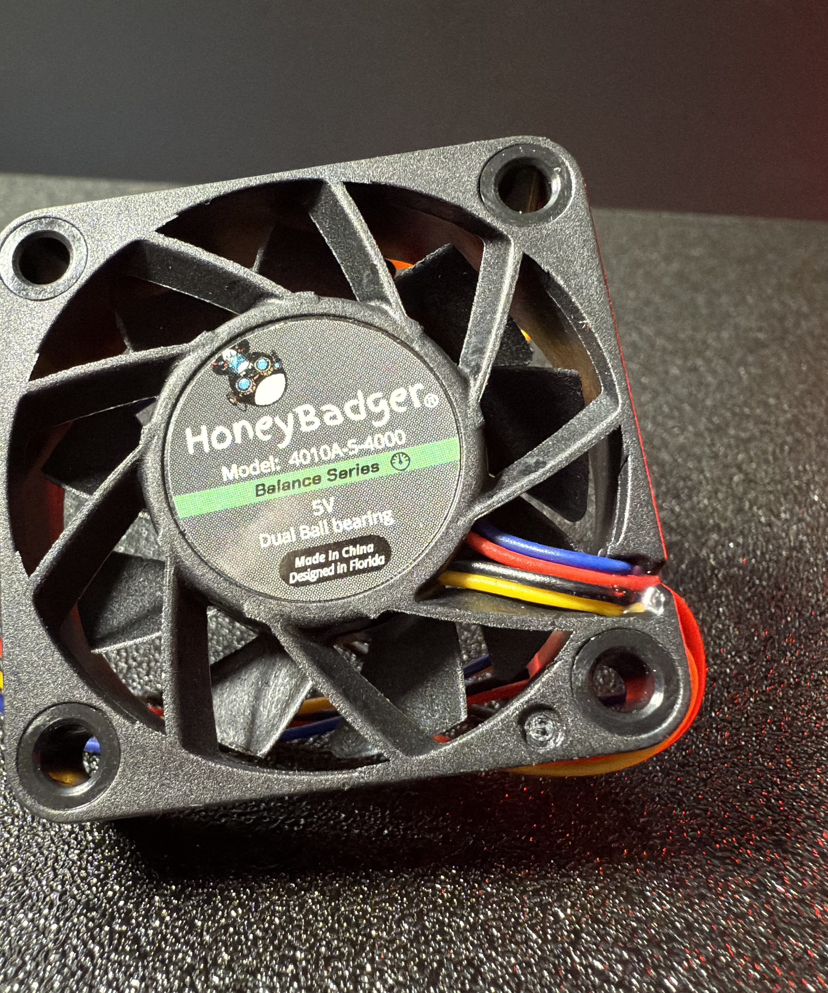 HoneyBadger 4010 5V Axial Fan