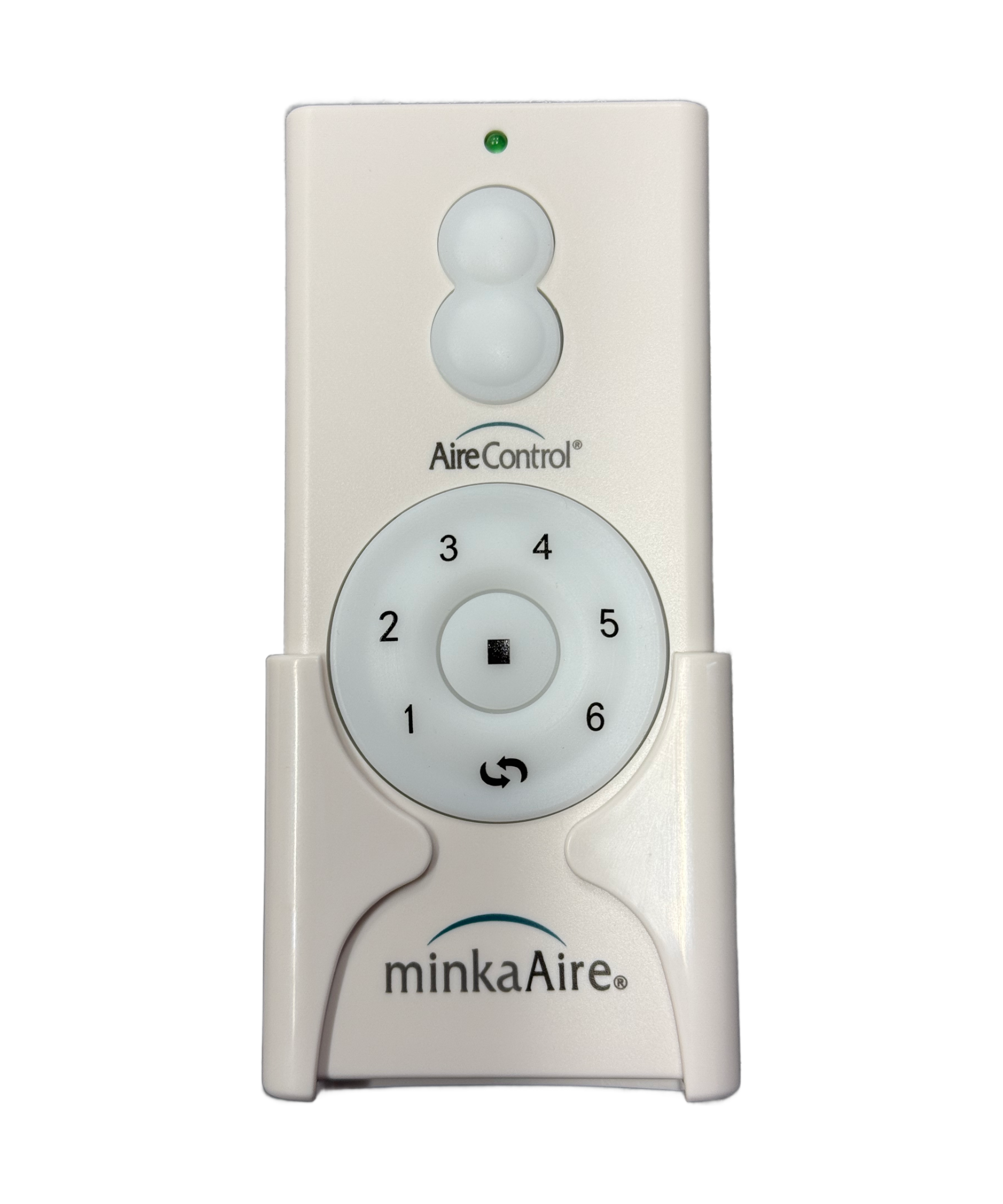 Minka-Aire AireControl 6-Speed 32 Bit Dimmer Handheld Ceiling Fan Remote Control - White - RC400, CR400T, 2AHC3CR400T