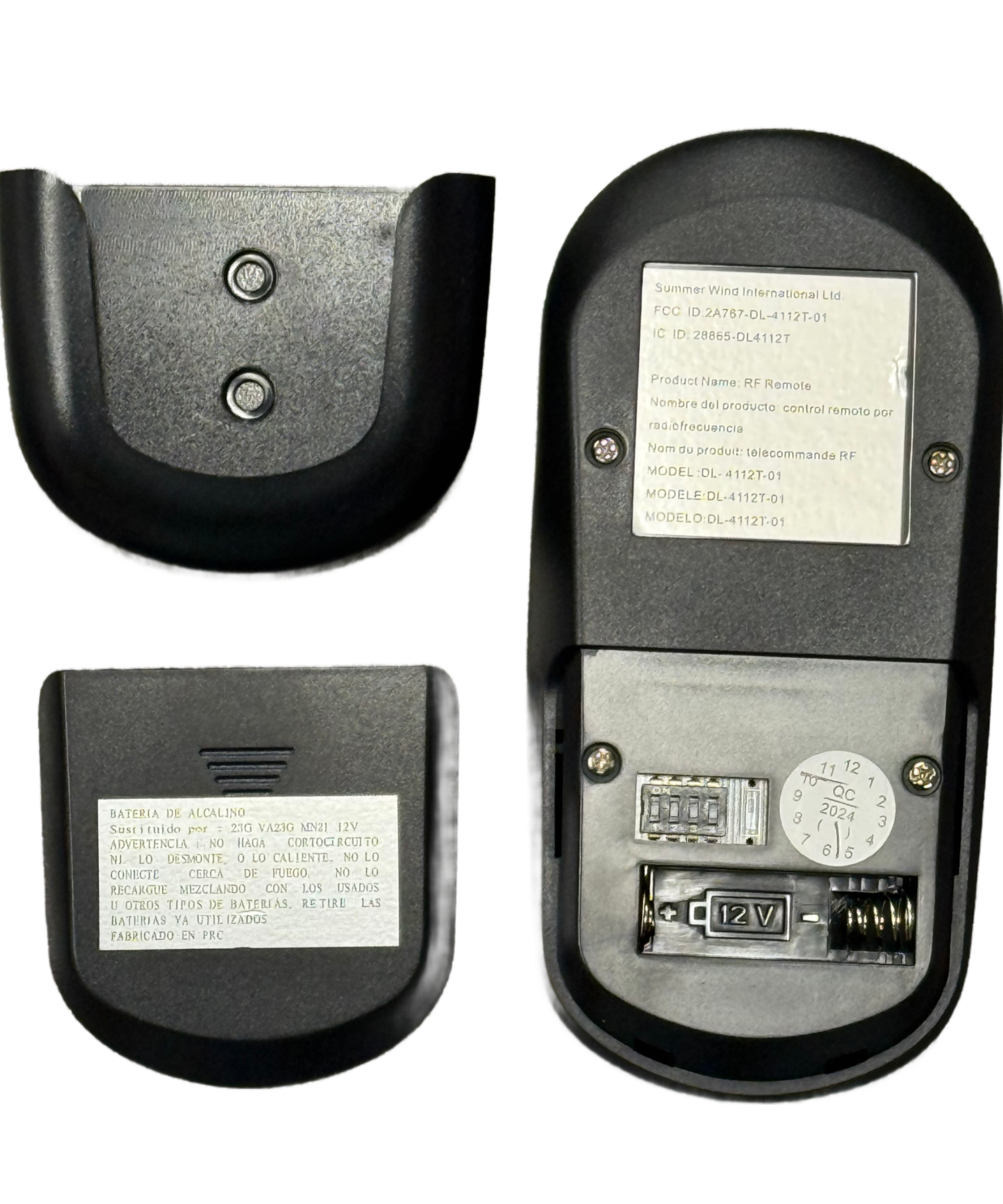 Home Decorators Collection Merwry Ceiling Fan Replacement Remote Control | 304 Mhz - 13431102701301, DL-4112T-01, 2A767-DL-4112T-01