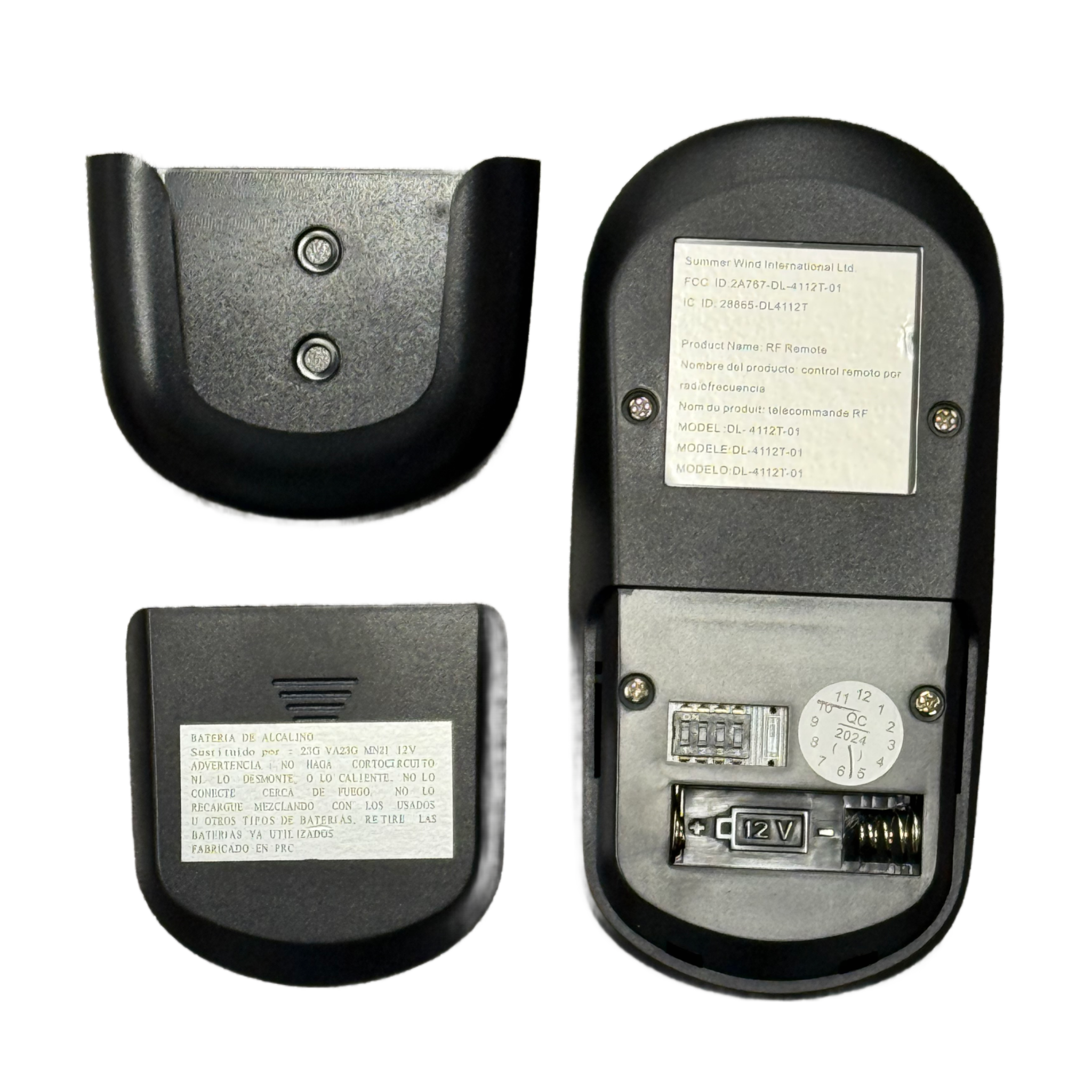 Home Decorators Collection Merwry Ceiling Fan Replacement Remote Control | 304 Mhz - 13431102701301, DL-4112T-01, 2A767-DL-4112T-01