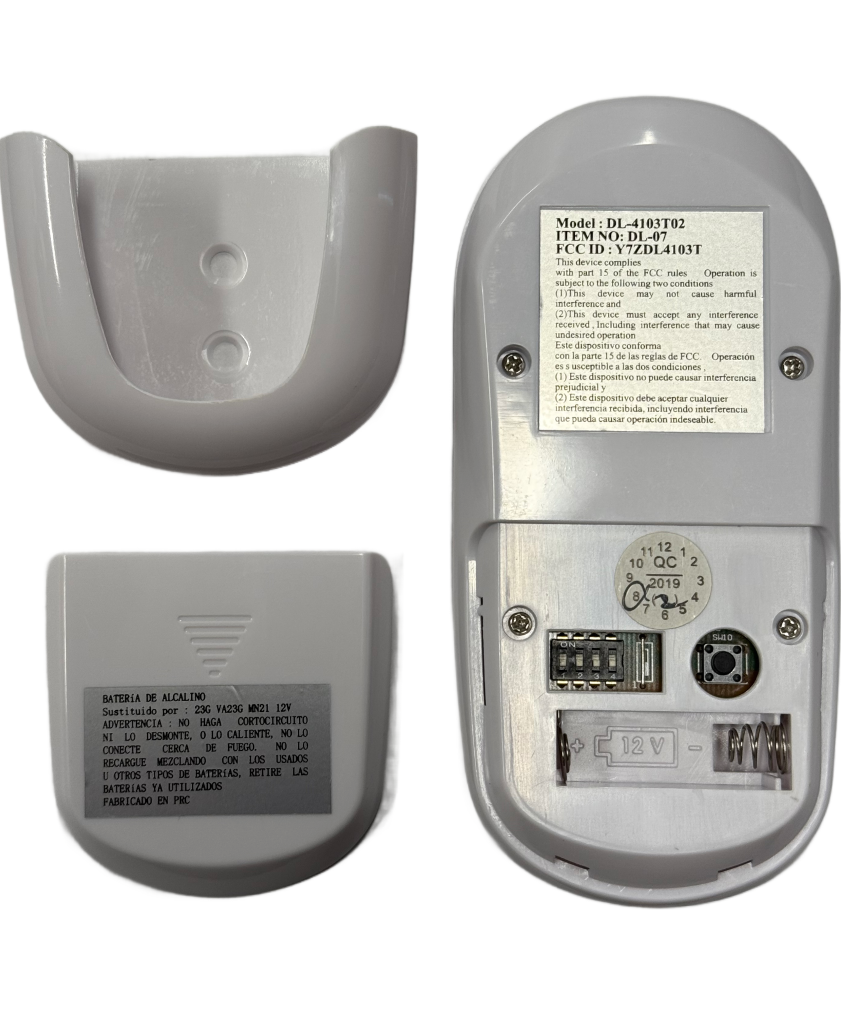 Hampton Bay Cobram 48 inch Ceiling Fan Replacement Remote Control and Receiver Kit - CobramRR