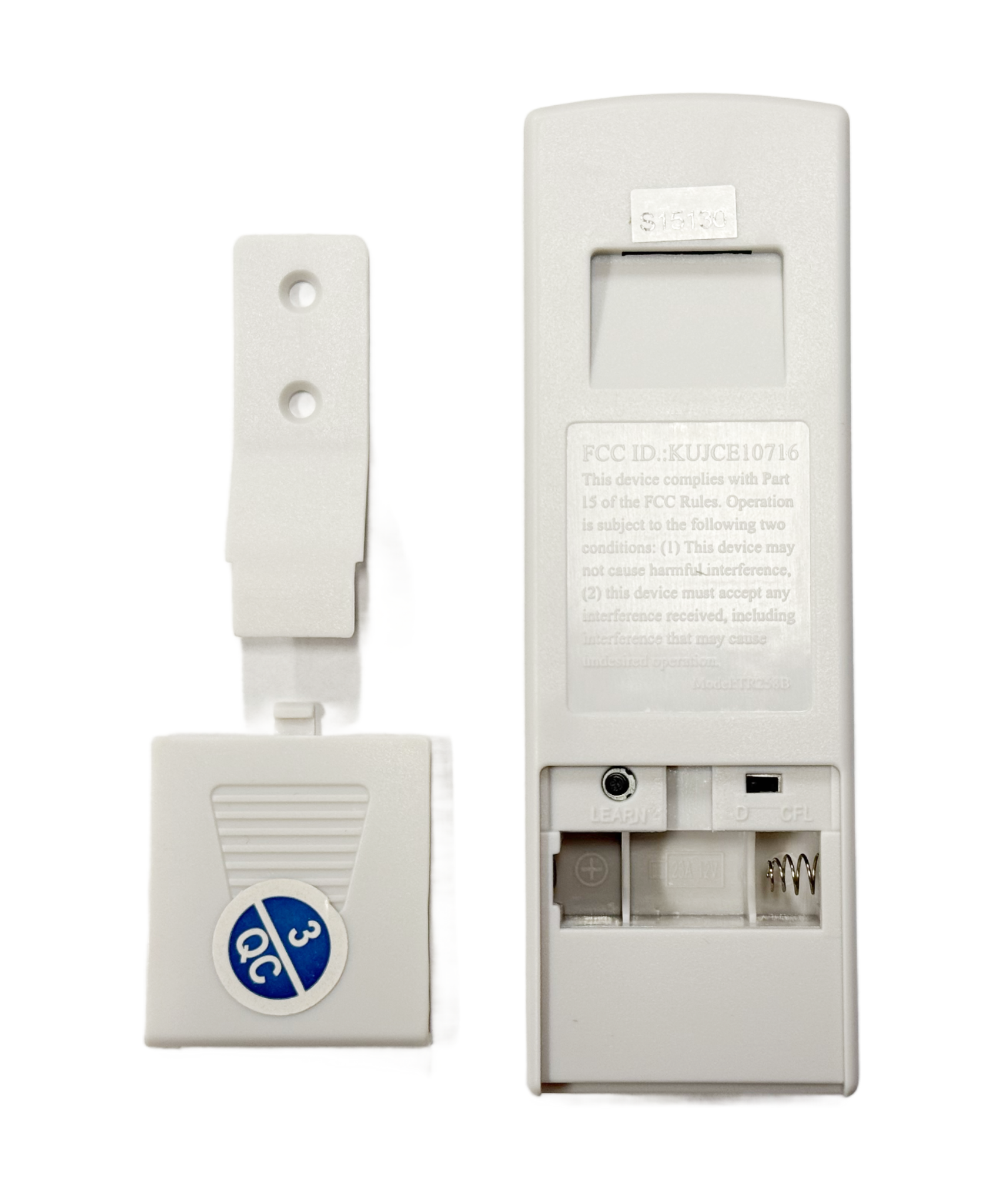 Substitute for Harbor Breeze Remot/Receiver Kit for Boltz 52 Inch and Boltz II Ceiling Fans | 4L000014440, KUCJE10716, MR173B [RRTX00I-RRMR173B-KIT]