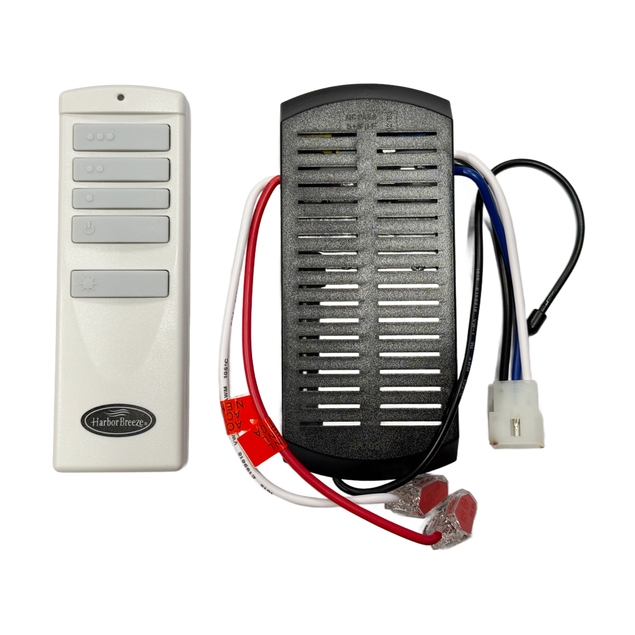 Harbor Breeze Remote Control and Receiver Kit for Mac II and Mac III Ceiling Fans | A25-TX001-R1 | AT-3DL - 4L000014490