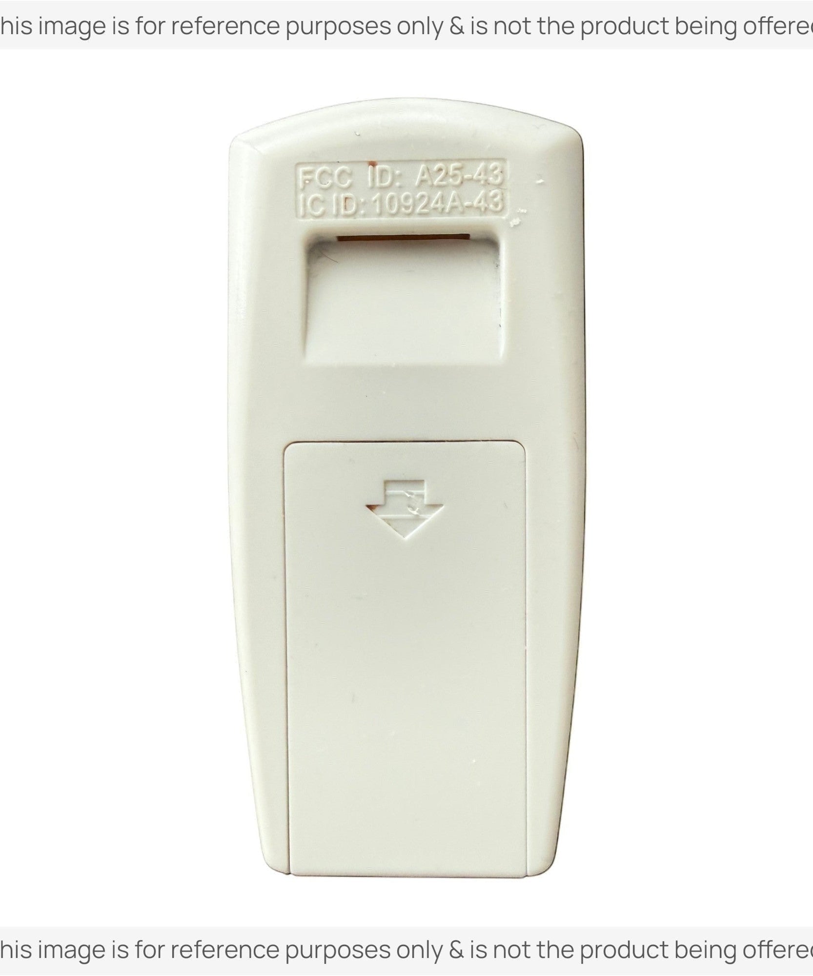 Anderic Substitute Kit for Home Decorators Collection A25-43 Ceiling Fan Remote Control [63T-AC83T-KIT]