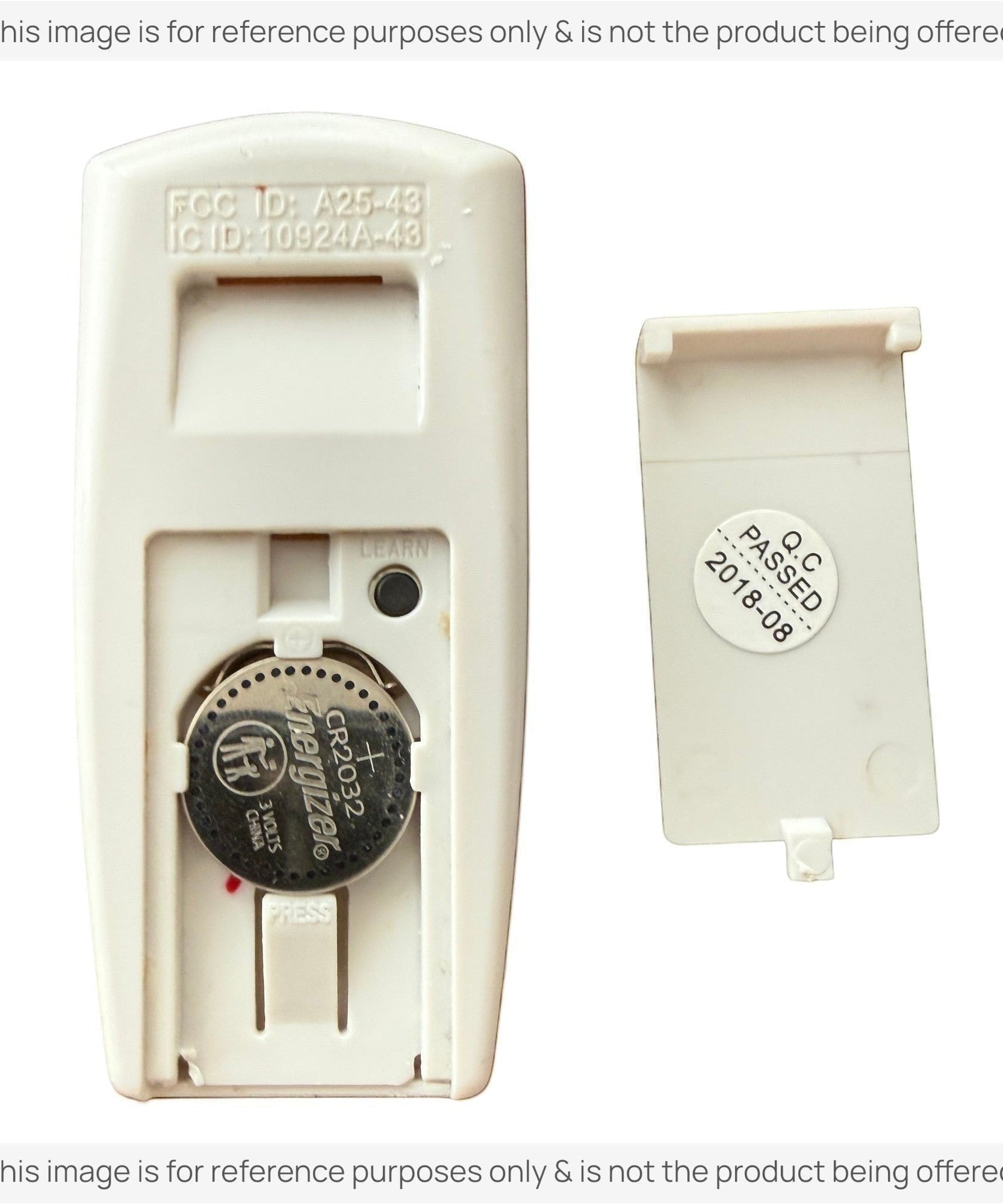 Anderic Substitute Kit for Home Decorators Collection A25-43 Ceiling Fan Remote Control [63T-AC83T-KIT]