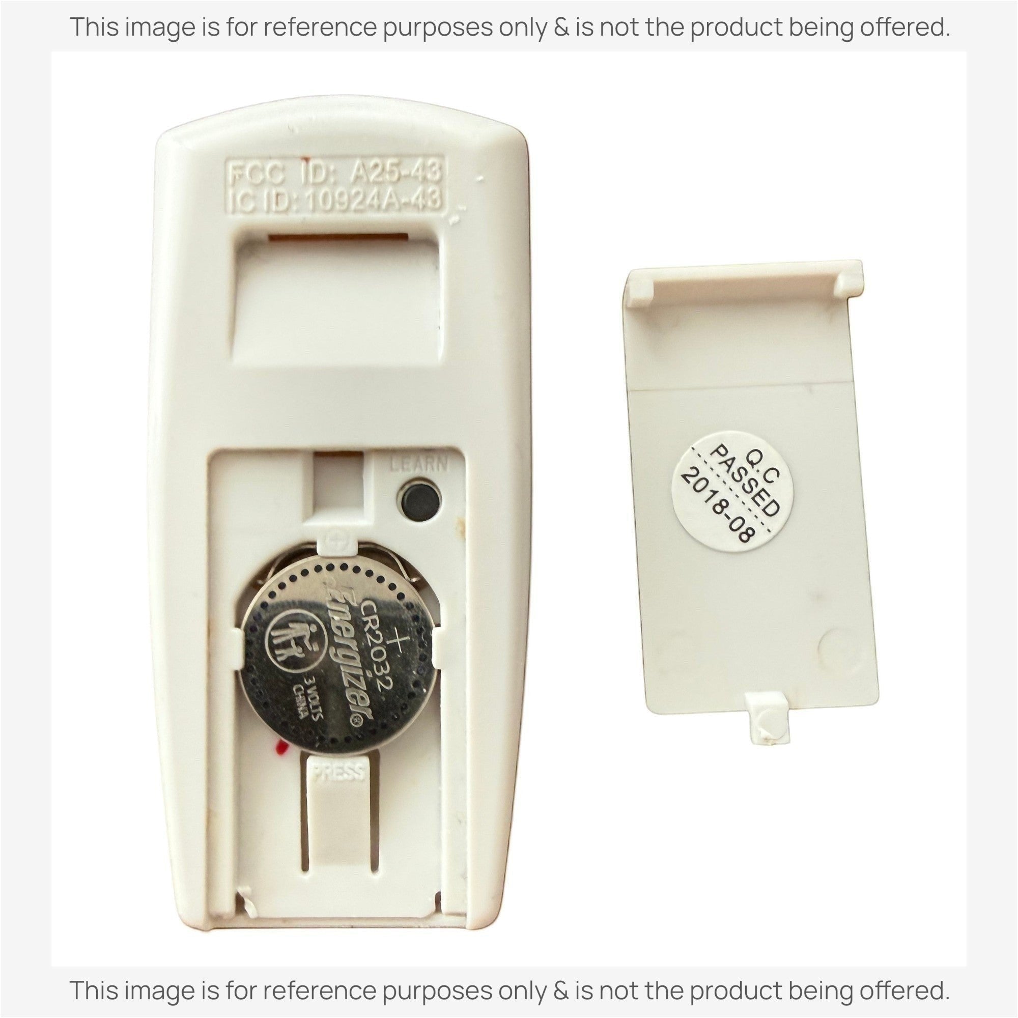Anderic Substitute Kit for Home Decorators Collection A25-43 Ceiling Fan Remote Control [63T-AC83T-KIT]