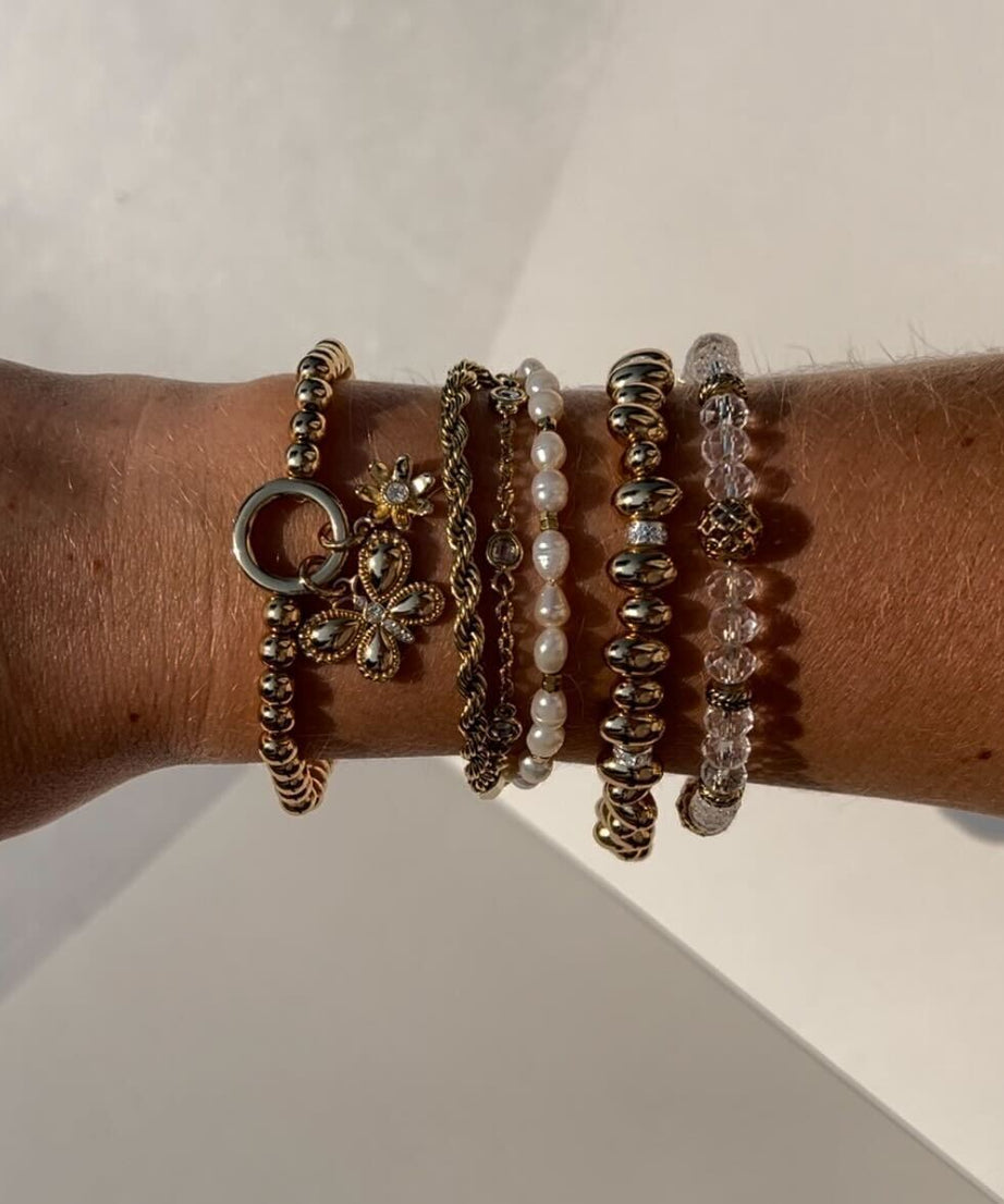 Puffy Butterfly Stretch Bracelet